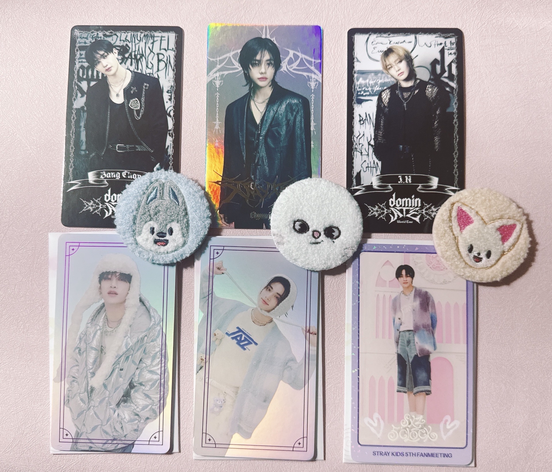 卡牌+毛絨徽章 燦 辰 寅