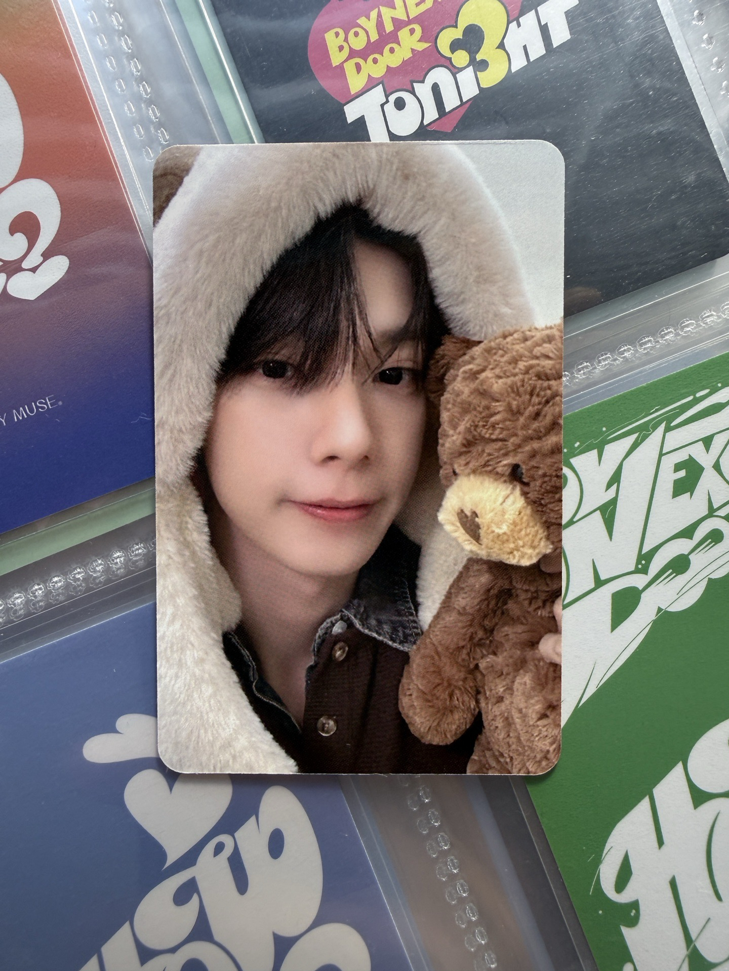 ❇️ Sweet DREAM am 簽售卡 小熊 手繪卡（有瑕）