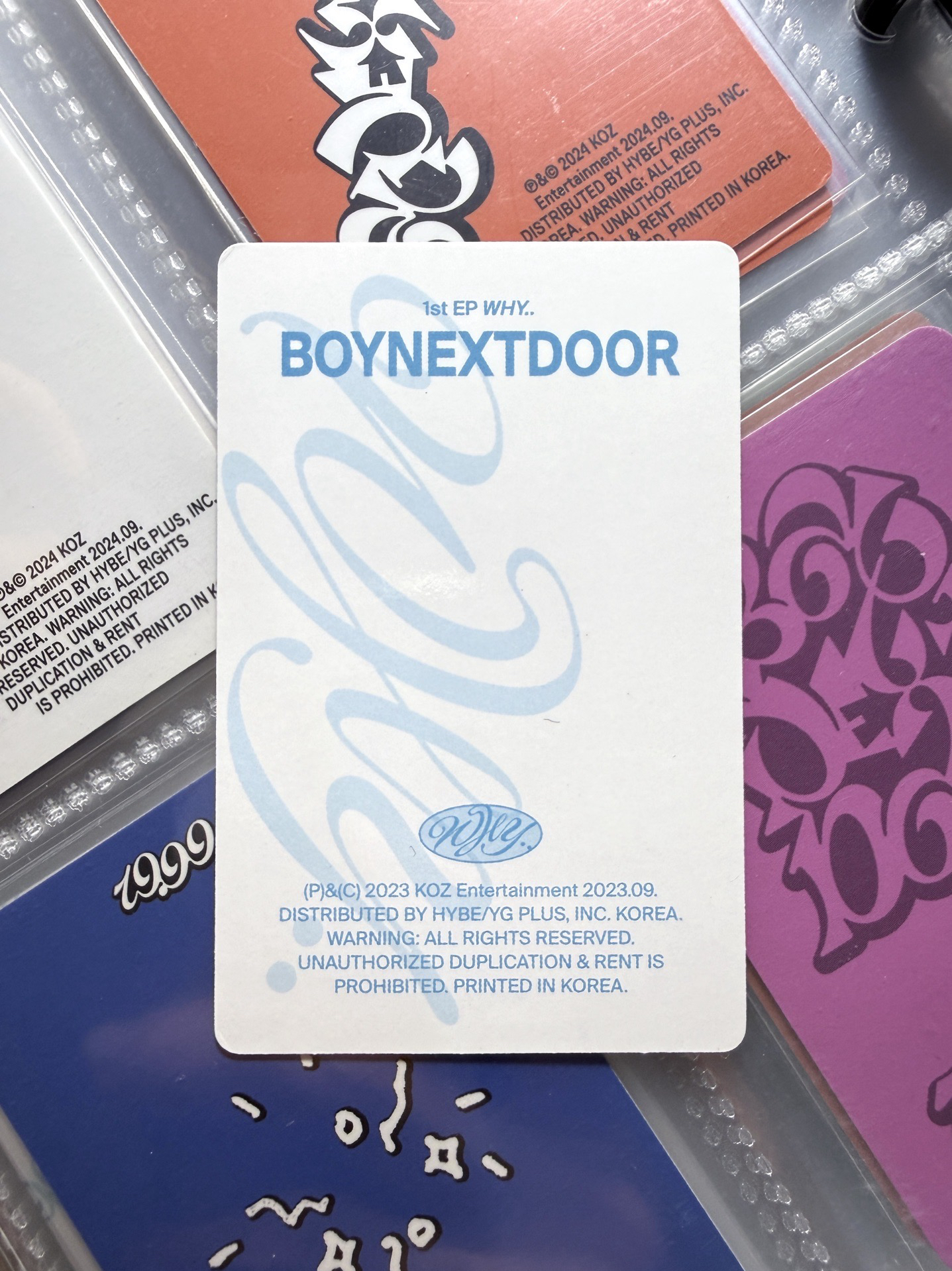 ❇️ WHY.. 專輯卡 Moody ver. 明宰鉉