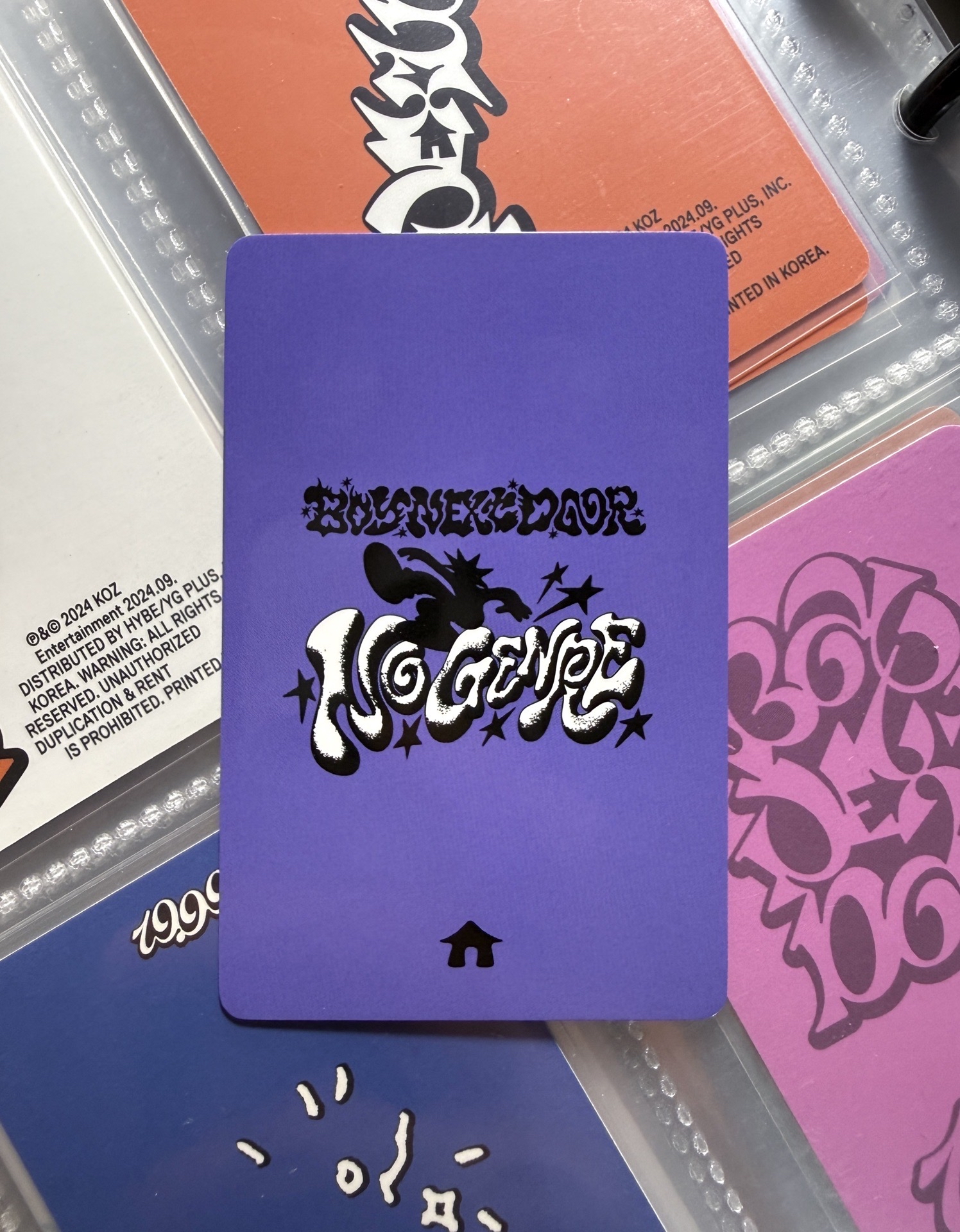 ❇️ No Genre yzy 4.0 簽售卡 李常赫