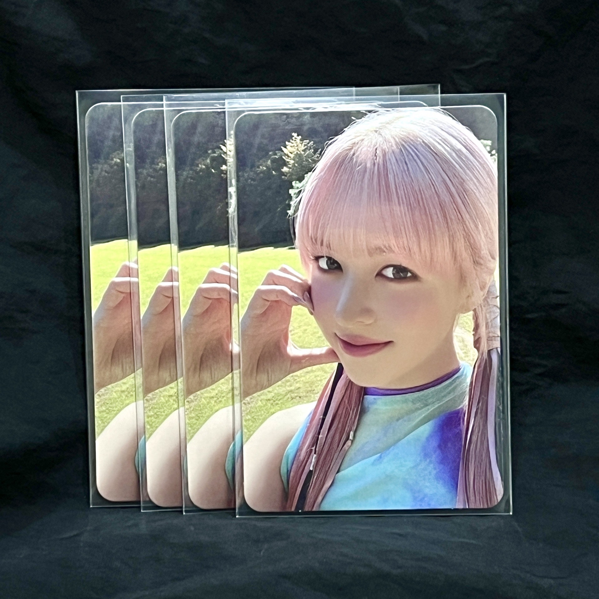 臉頰愛心 莉 專卡