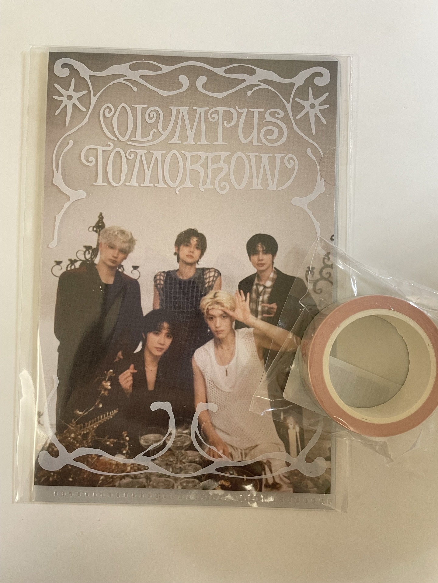 26年曆 資料夾+紙膠帶 