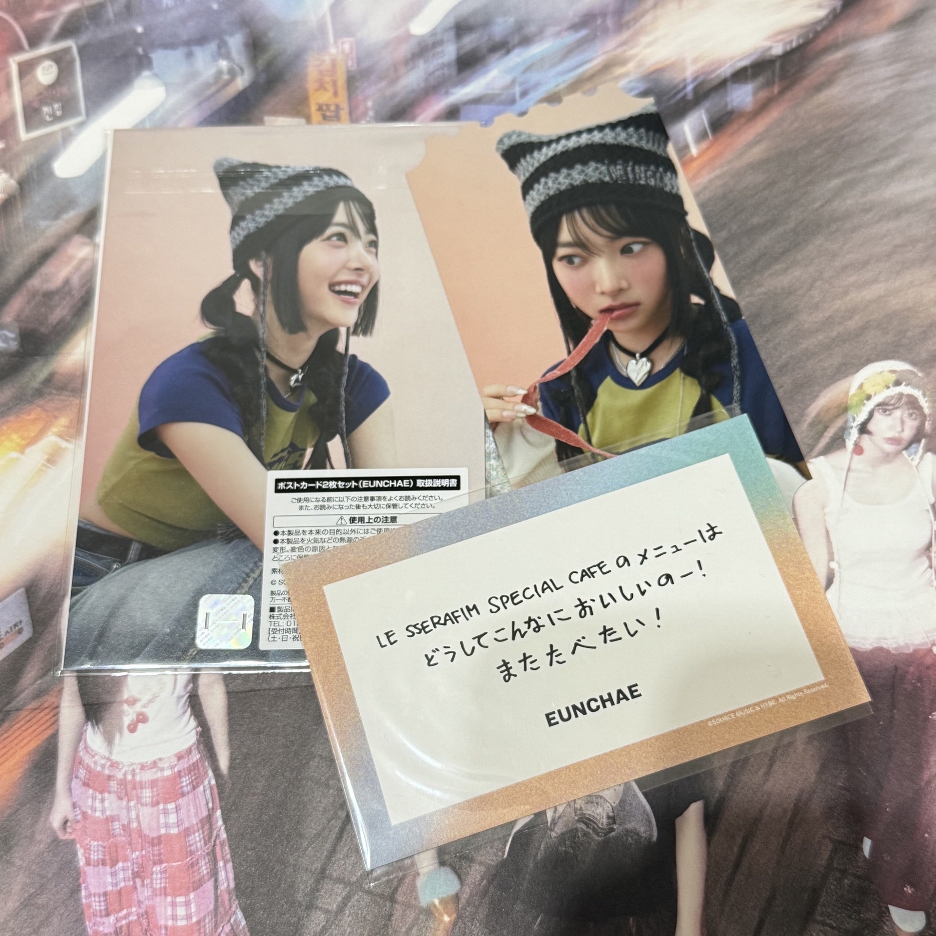 日本咖啡廳快閃 採set（一組明信片+入場卡+手寫卡）