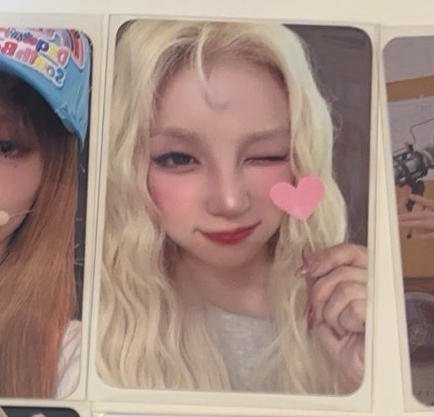 迷8 楠藝幸運卡 愛心貼紙 雨琦