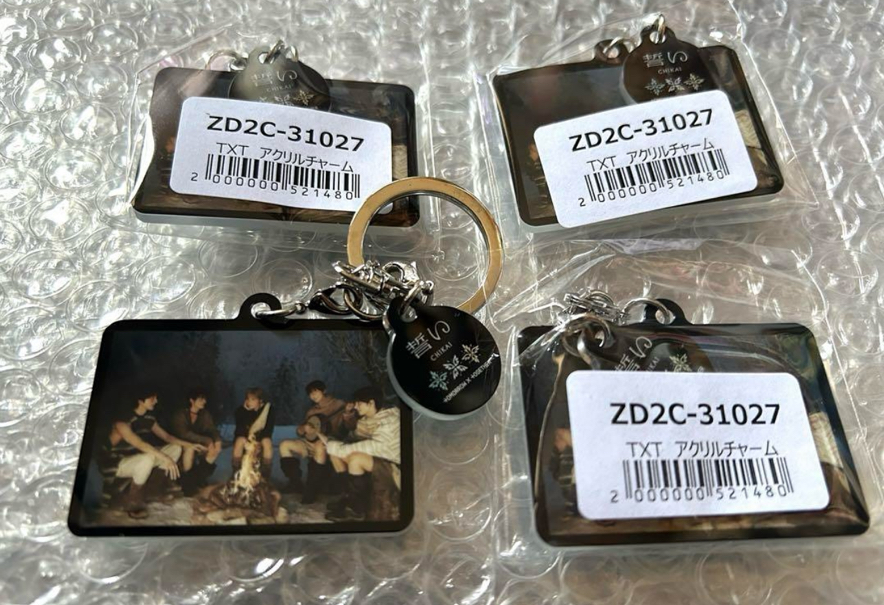 日專誓約 環球吊飾