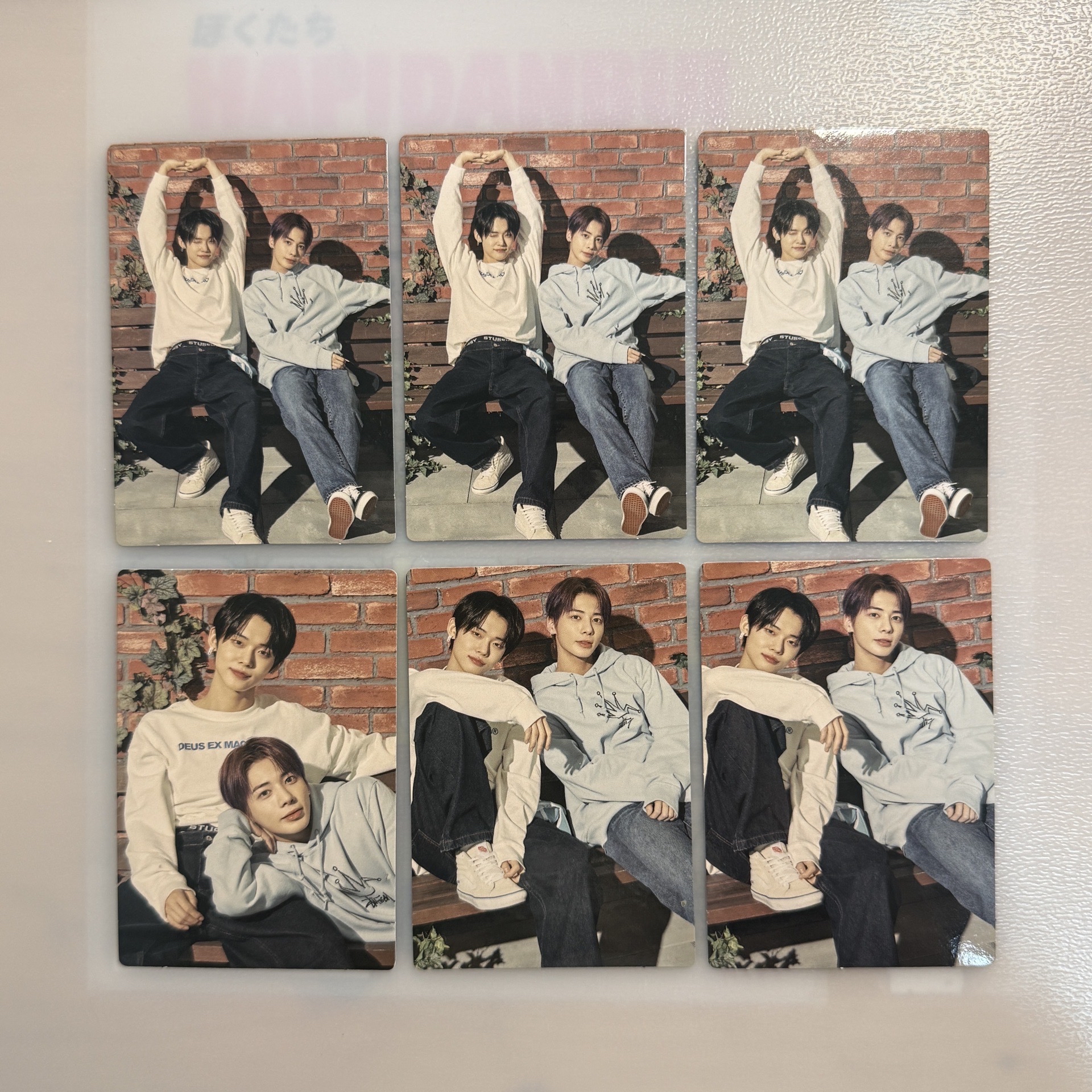 22 FANLIVE 隨機卡 雙人卡 然竣 太顯