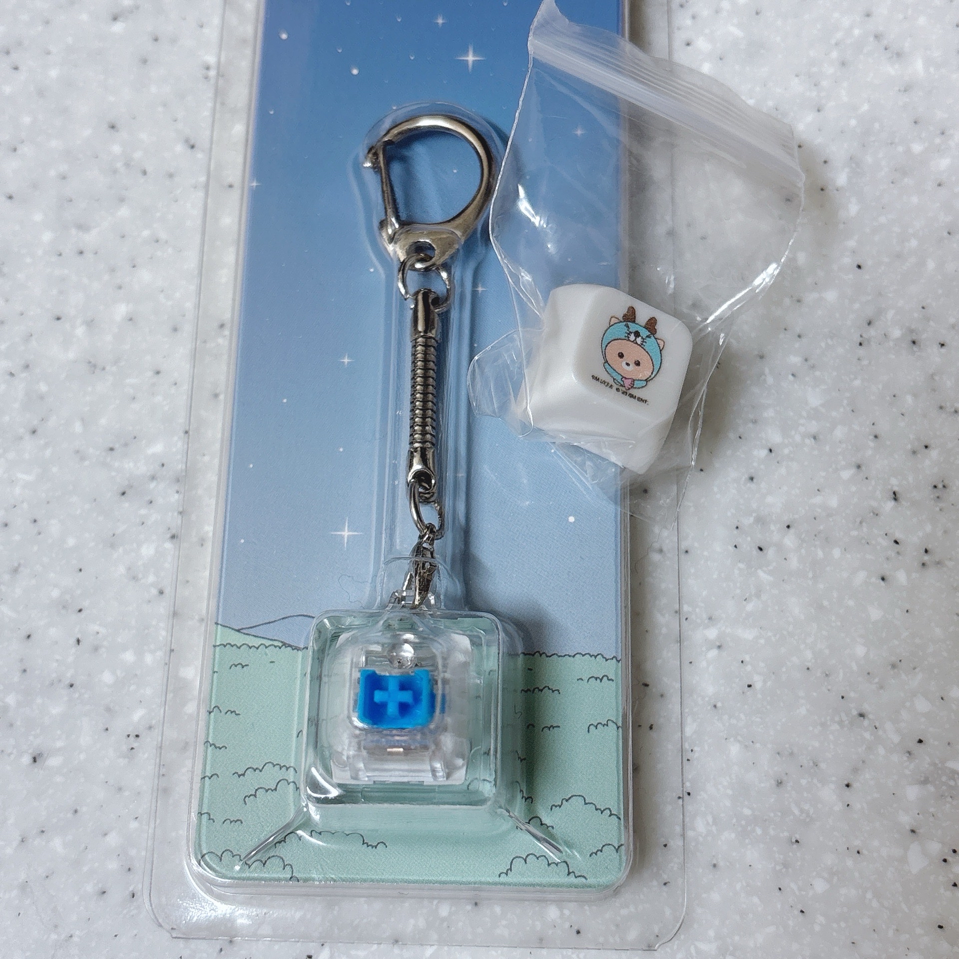 RIOZE BONOBONO展覽鍵帽吊飾