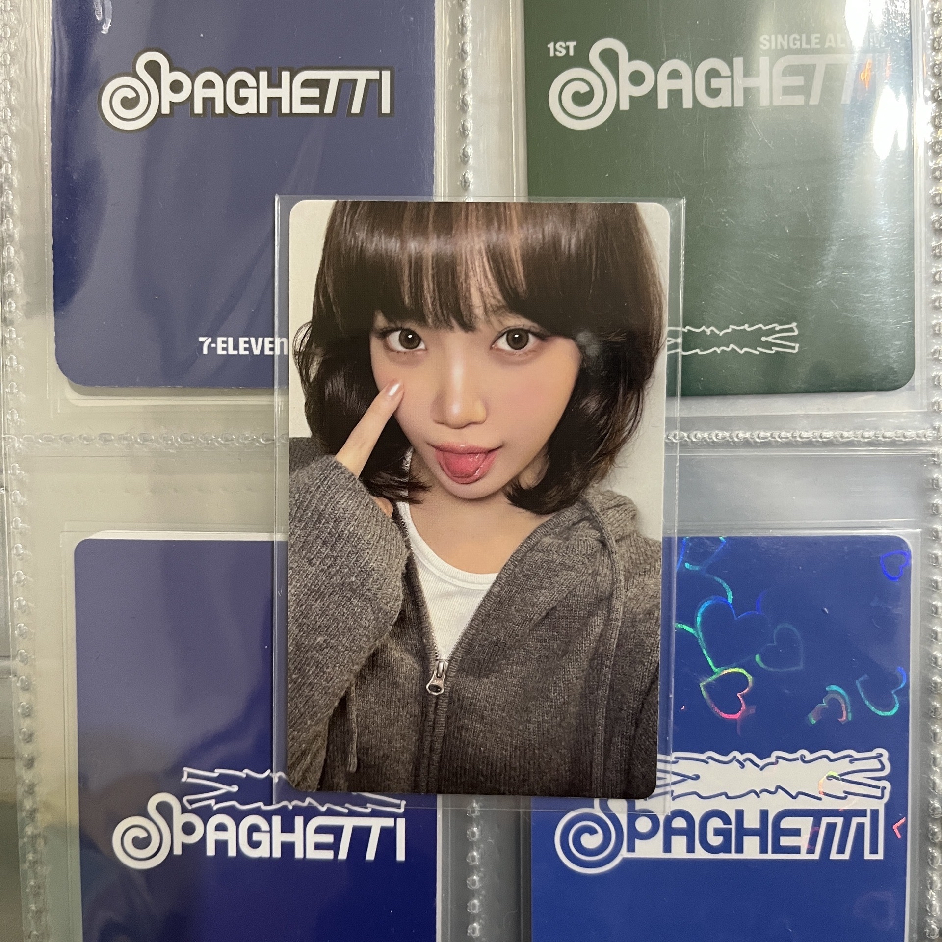 SPAGHETTI wvs 簽售卡 