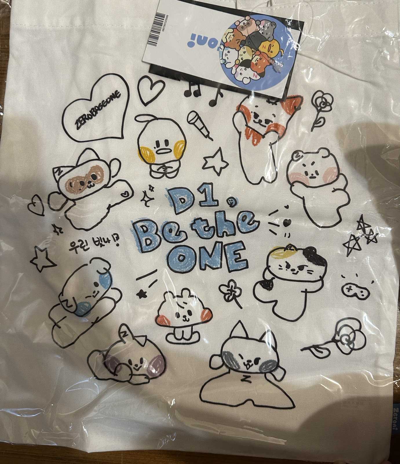 ZERONI 手繪風手提袋