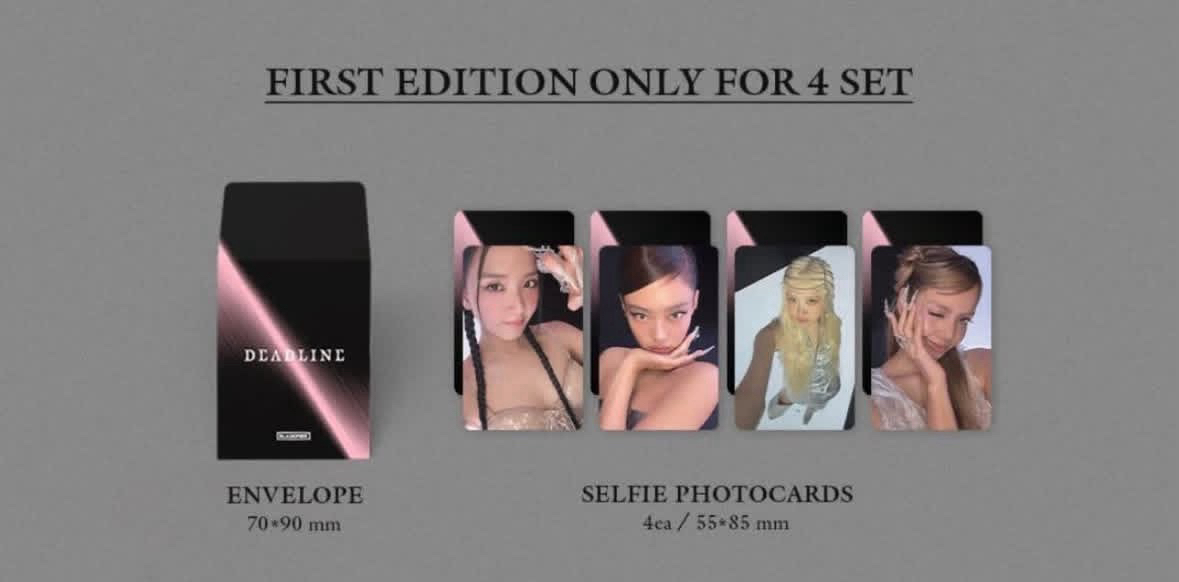 Blackpink迷你3輯 單封/無特典/有預售禮（預購）