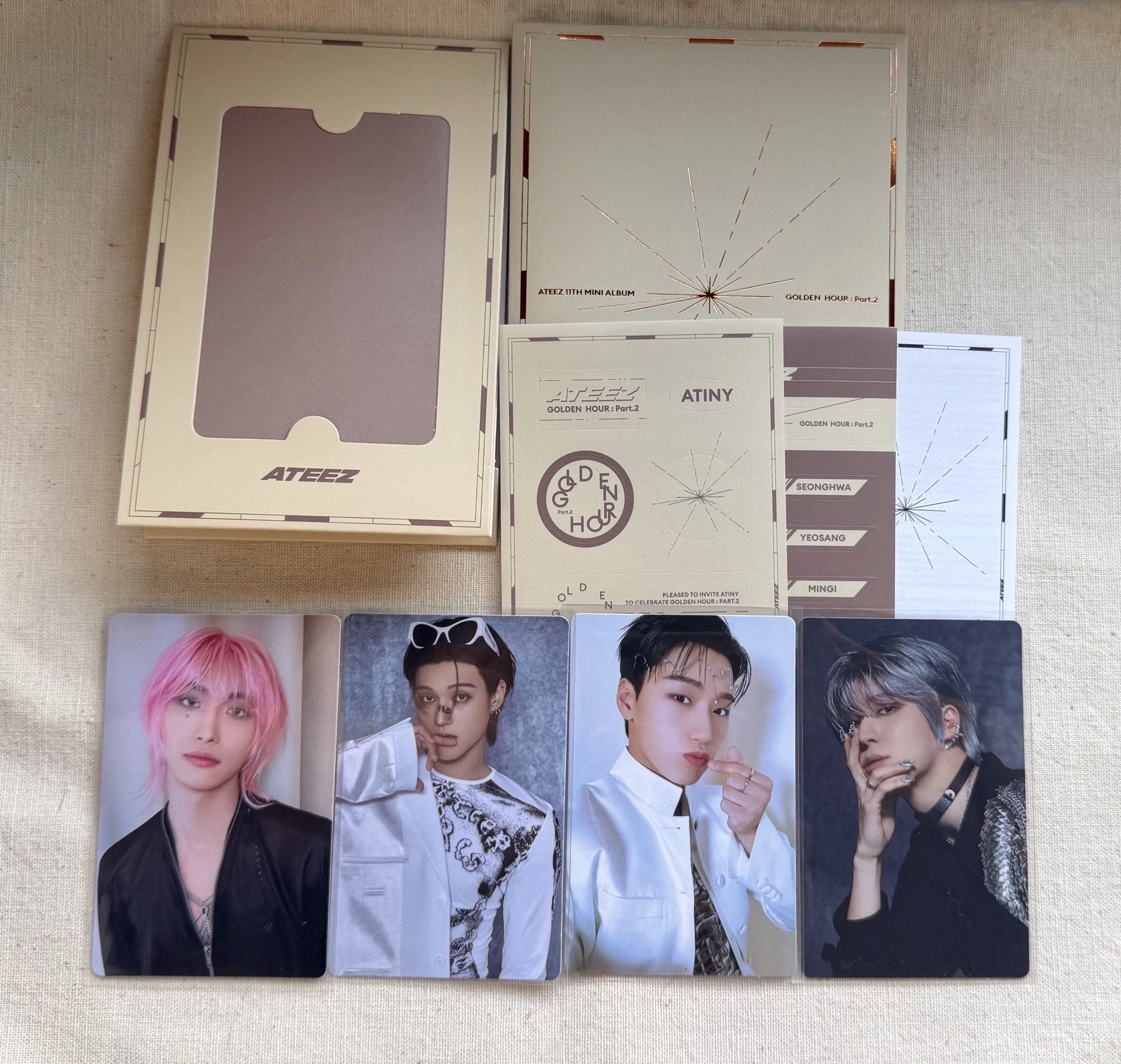 ATEEZ GH2專輯含卡