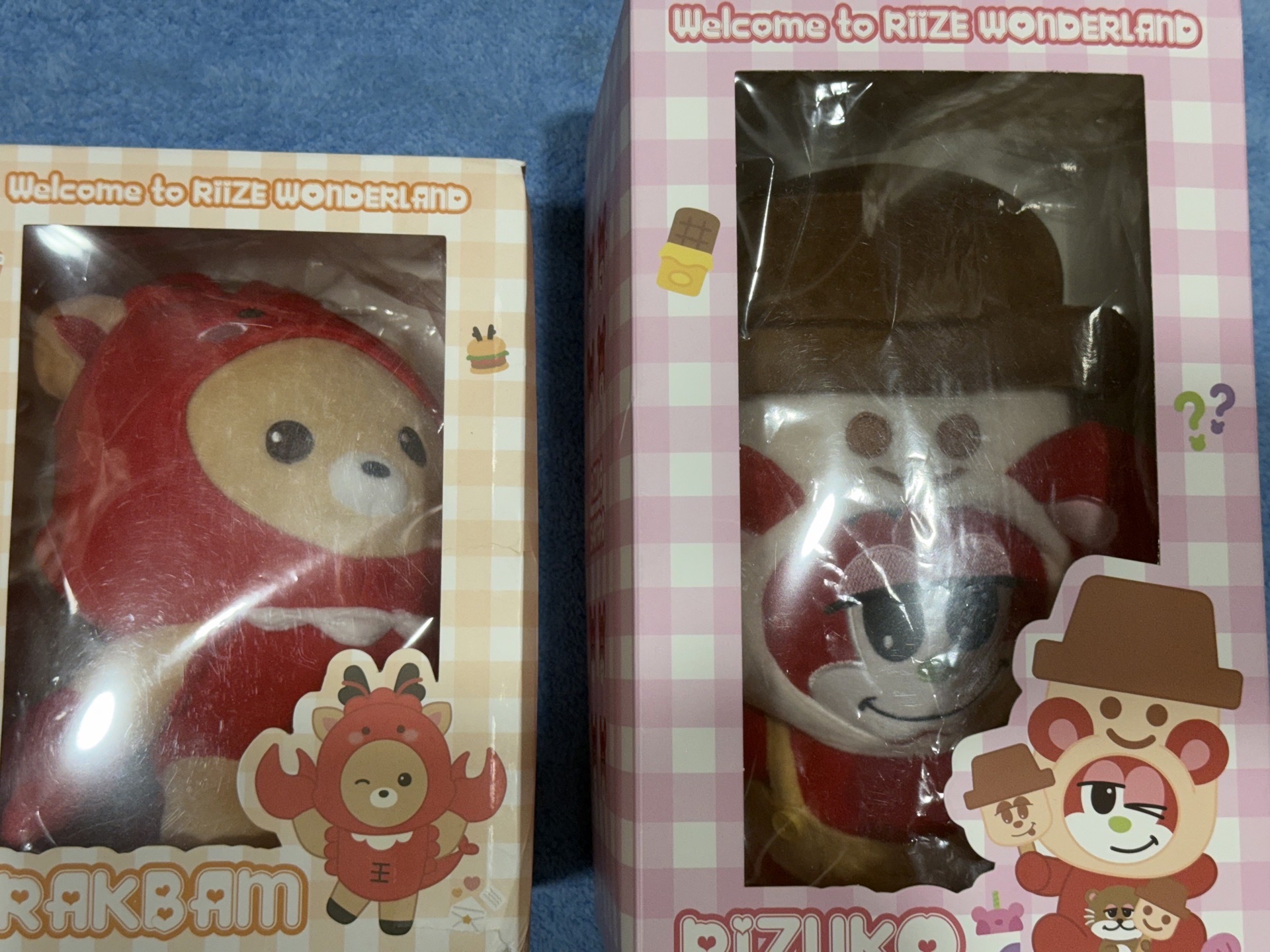 20cm龍蝦烏拉鹿、栗子扣