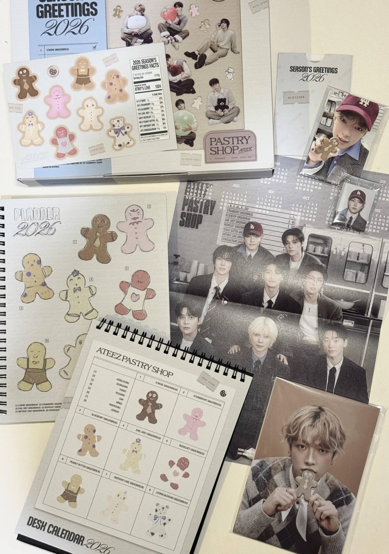 年曆含小卡組！/除吊飾外配置齊全