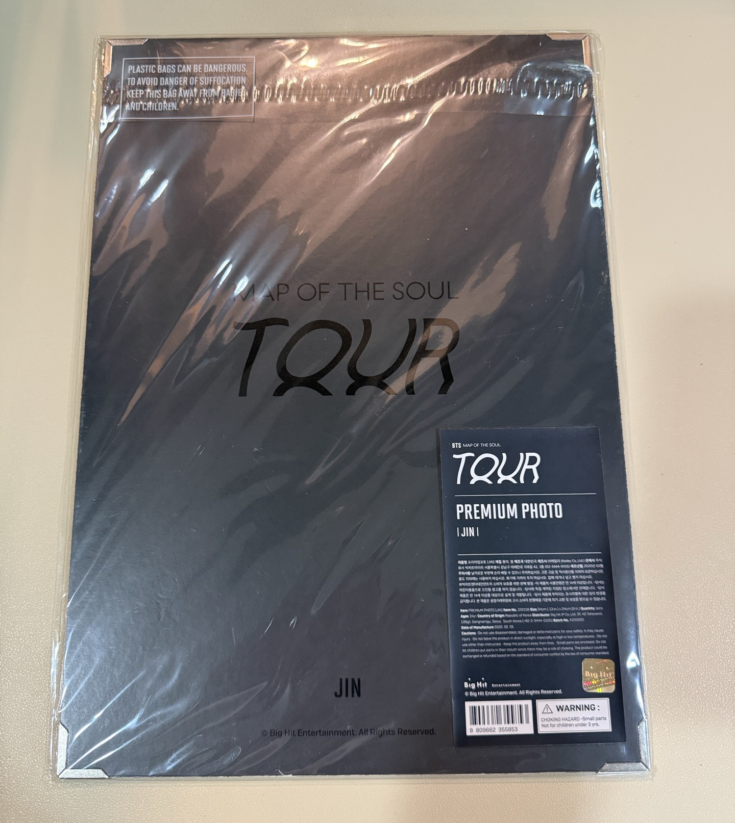 MOTS Tour 相框 高級相片 JIN