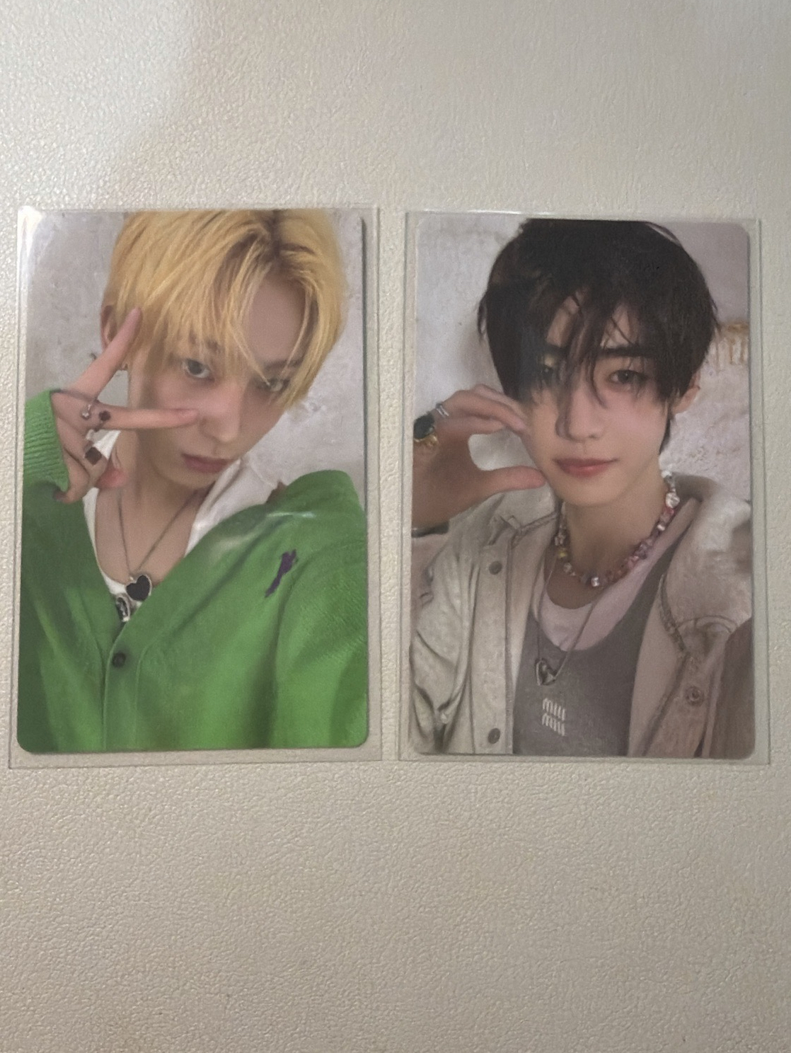 正二黃版專卡 朴成訓+金善禹 一組出