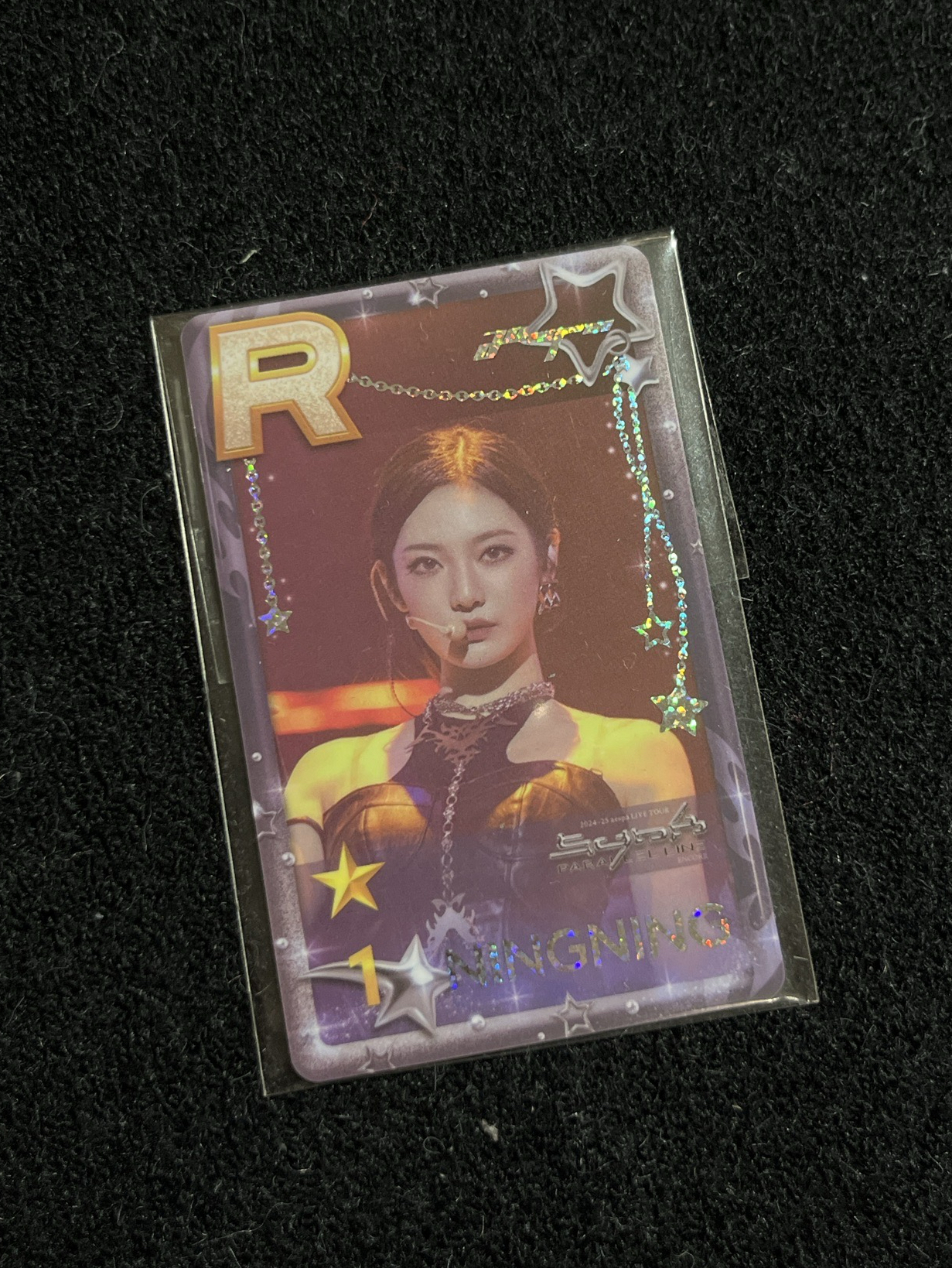 aespa 二巡安可場 遊戲卡寧