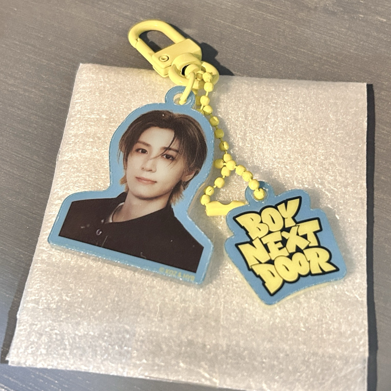 金李涵韓安隨機吊飾