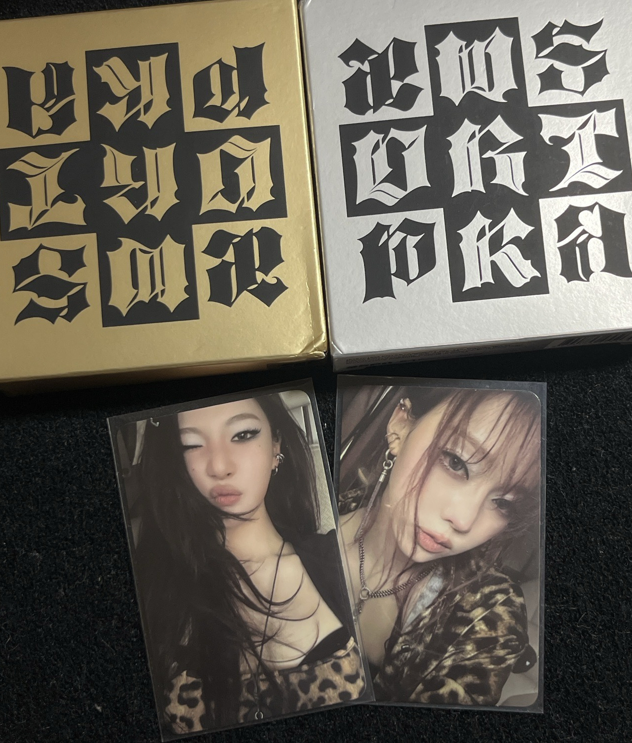 aespa dirty work case鐵盒專