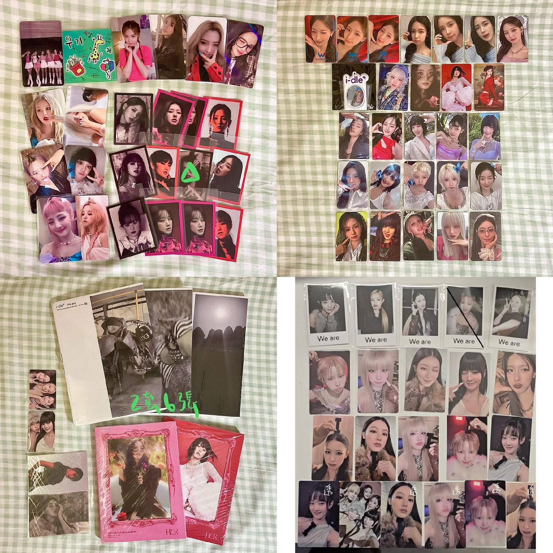 idle盤出｜早期專卡＆咖啡廳團卡&麵lo微樂客入場卡等等