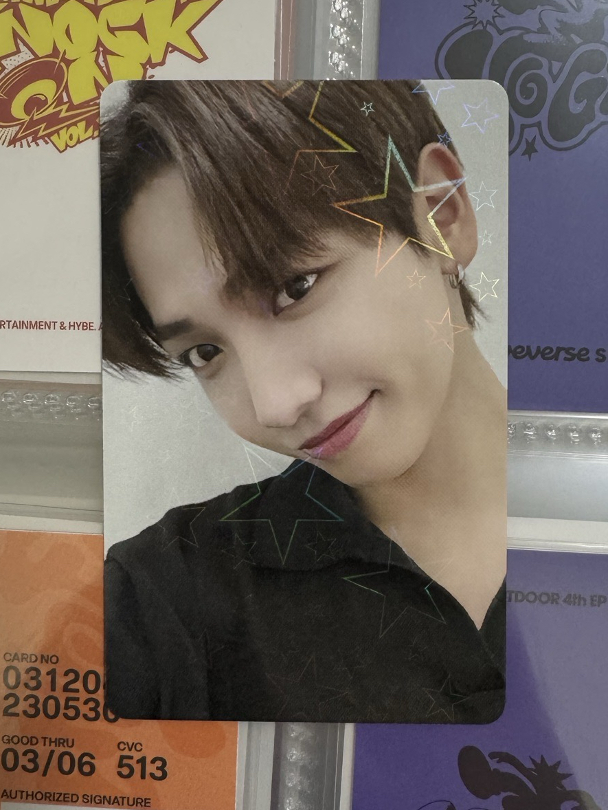 日咖單封特典卡🐶