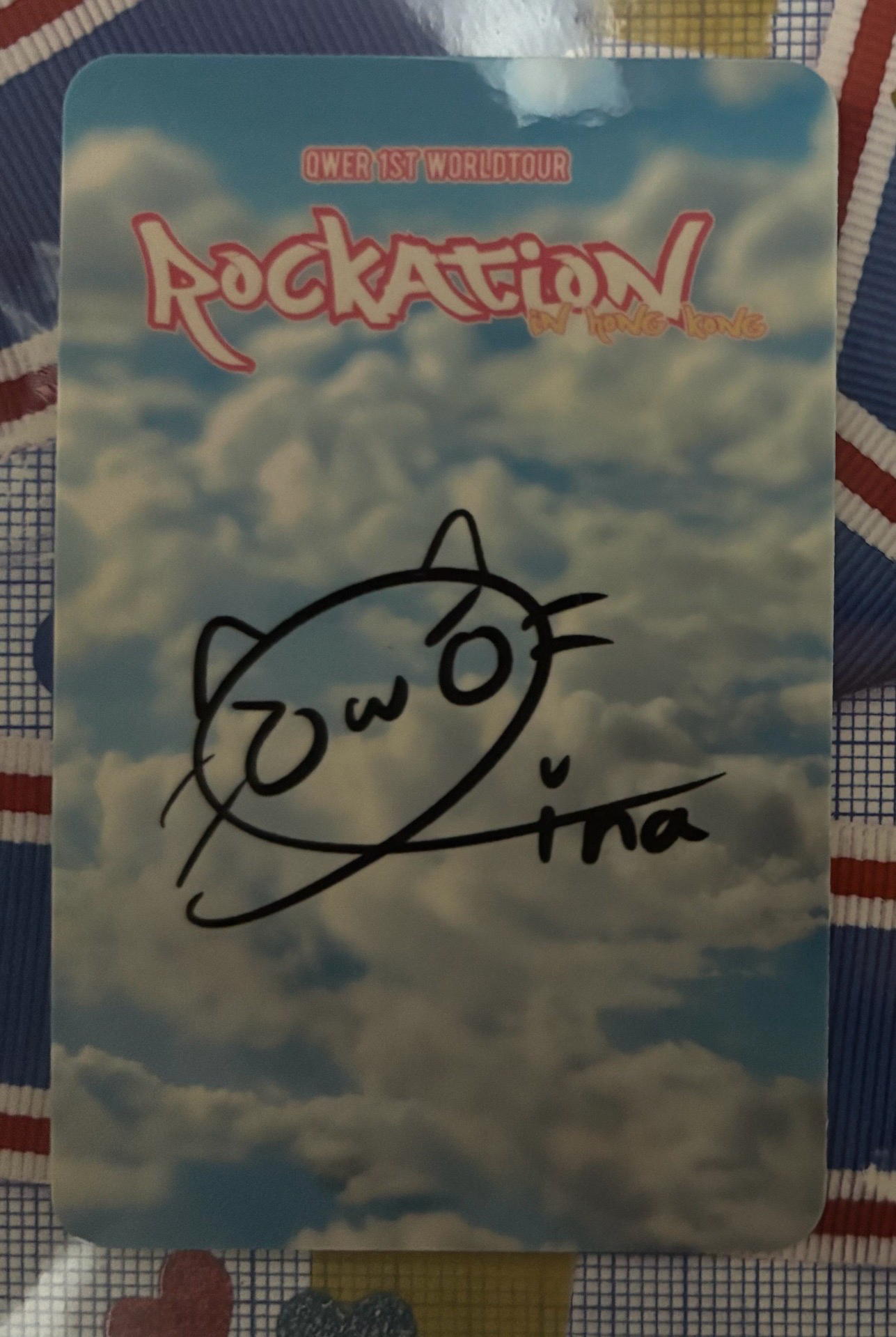 一巡 香港 入場卡 娜