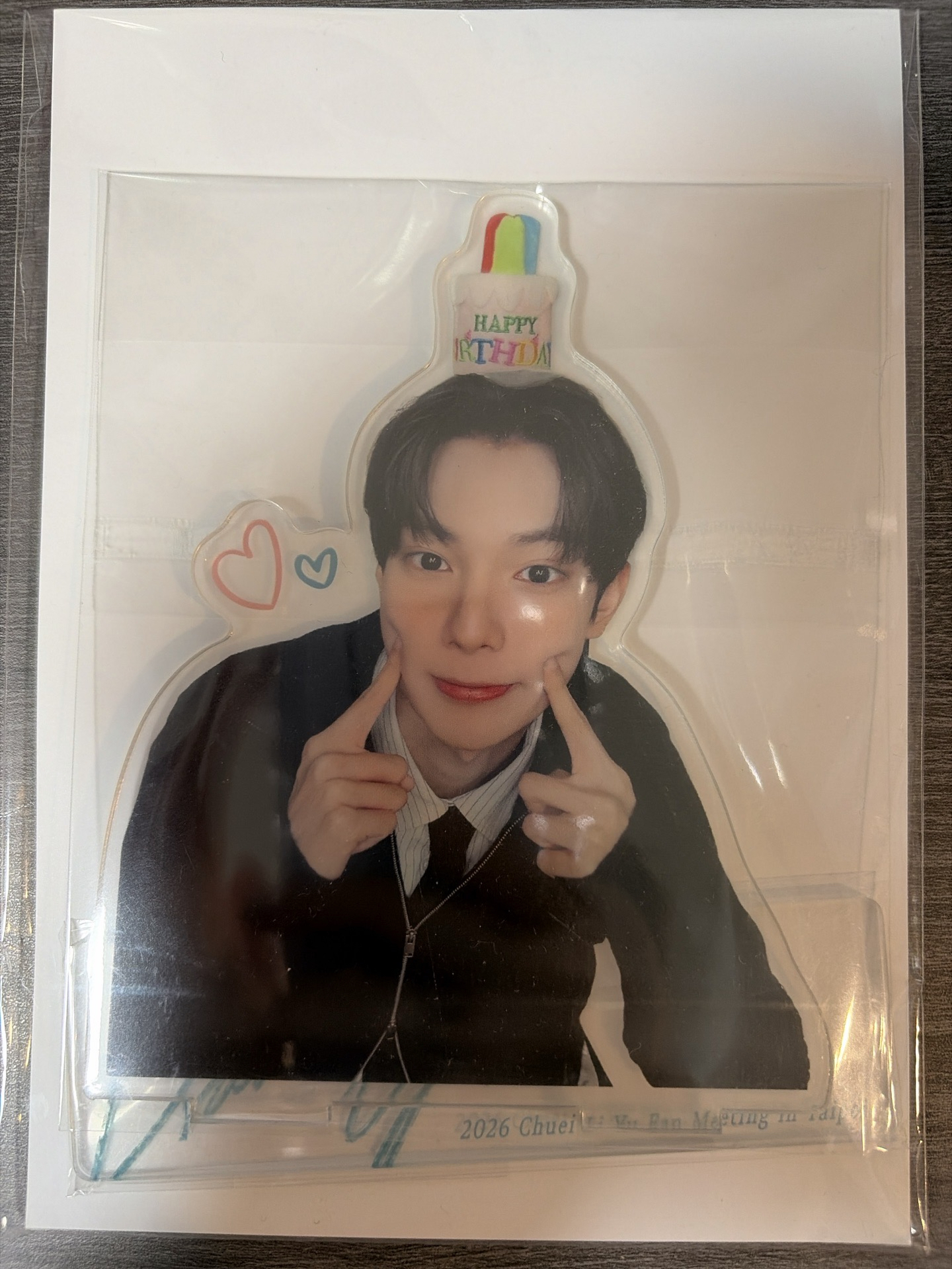 崔立于 見面會 週邊 立牌