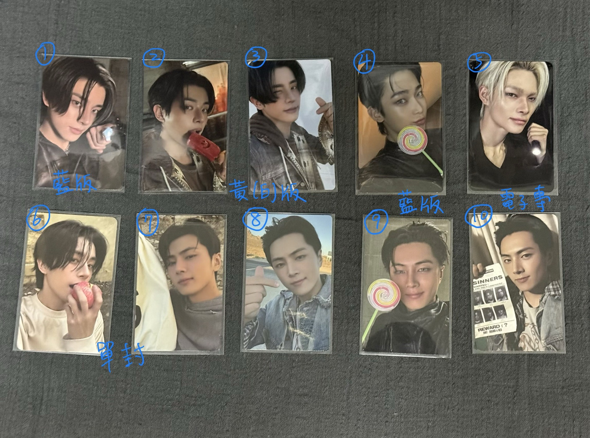 ENHYPEN 迷七/一次奶符 專卡、空專