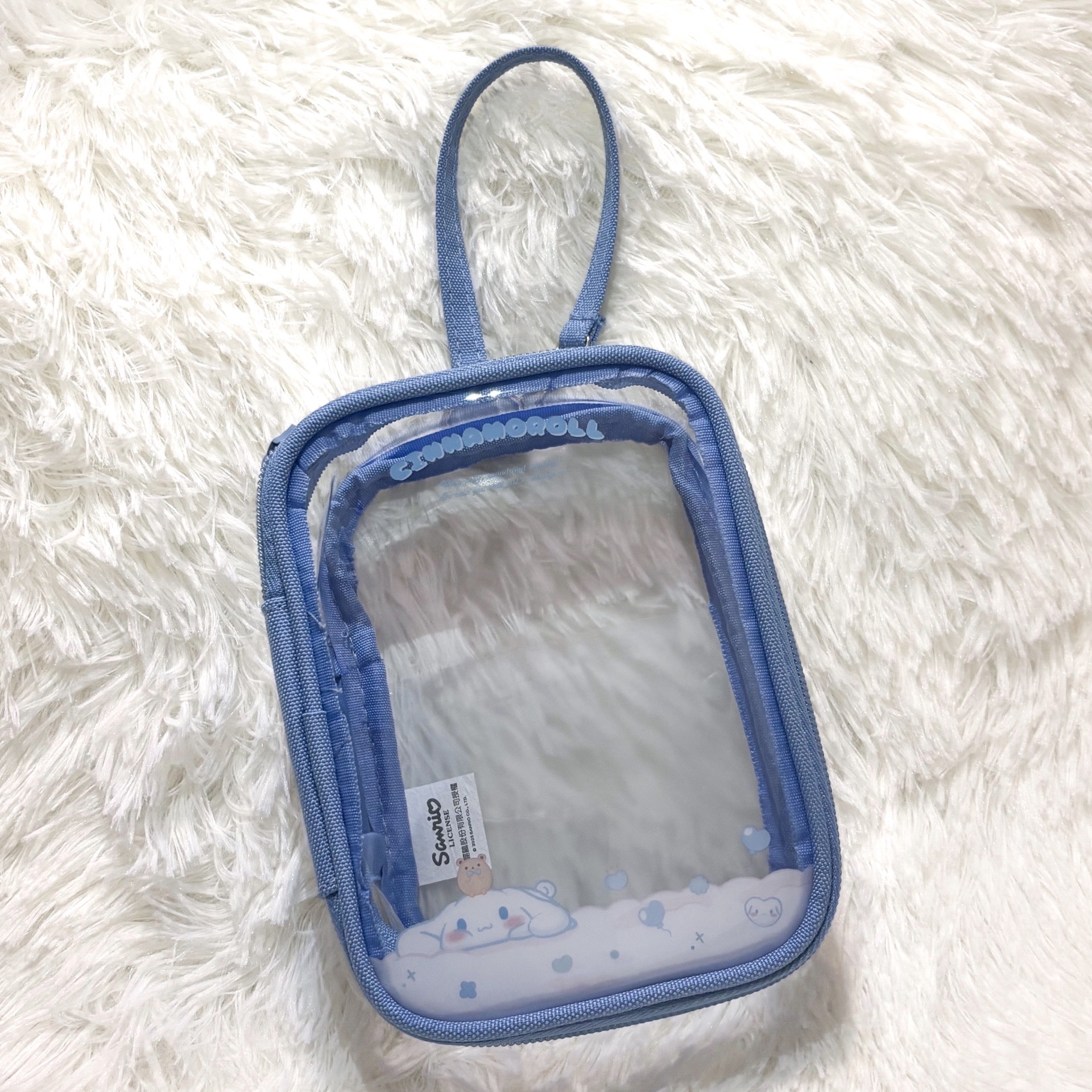 大耳狗 三麗鷗透明萬用娃包趴睡大款