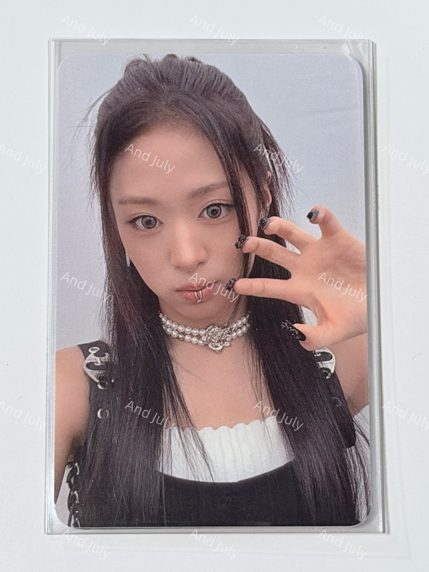 BABYMONSTER 仁寺洞虎爪 手寫卡背