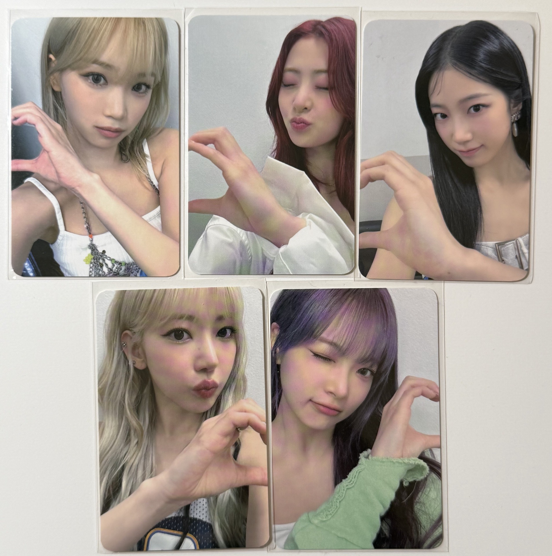 LE SSERAFIM | EASY SW 2.0 幸運卡（全員）5張不拆