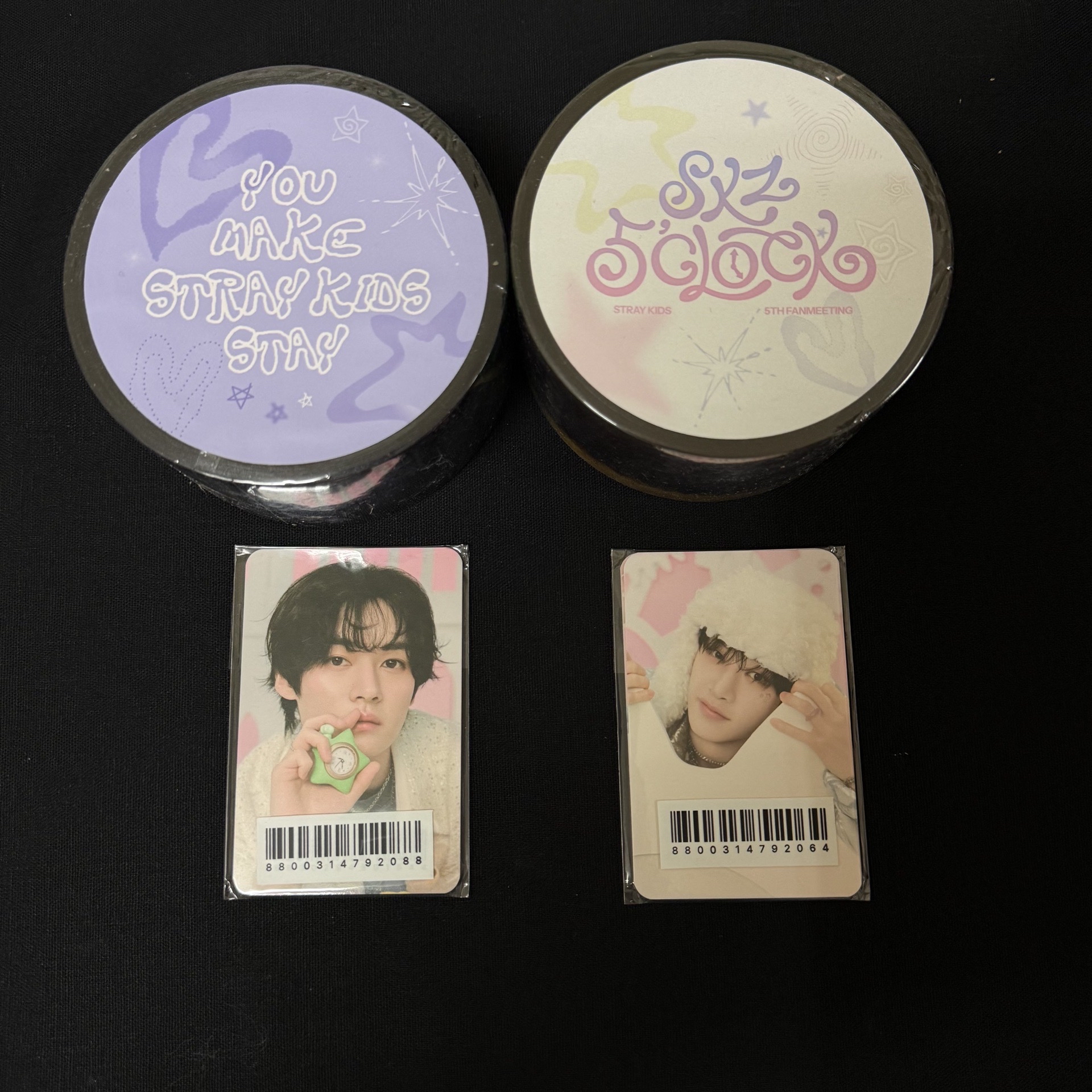 SKZ 5’clock 膠帶小卡組