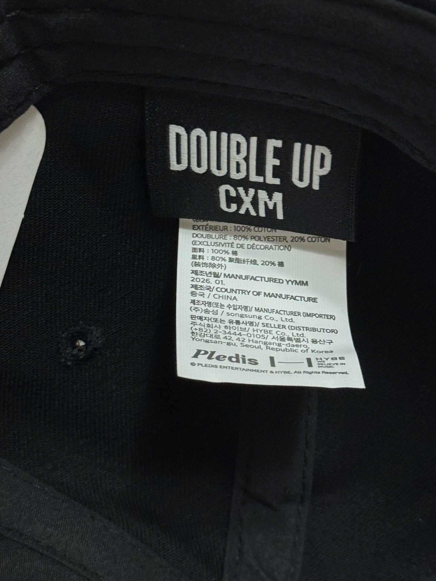 CxM Double up棒球帽