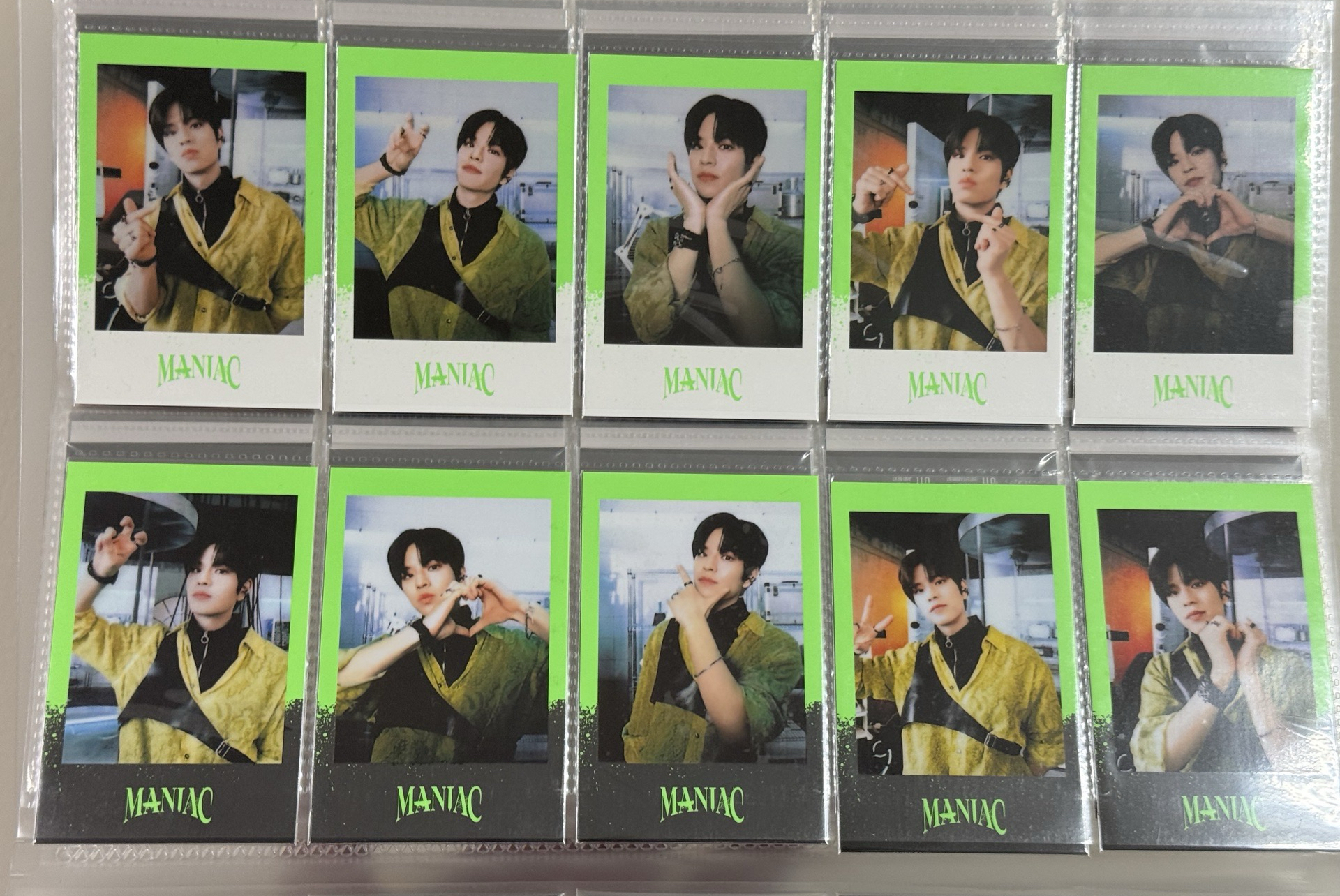 昇玟 2nd MANIAC 世巡 滿額卡 黑版 白版