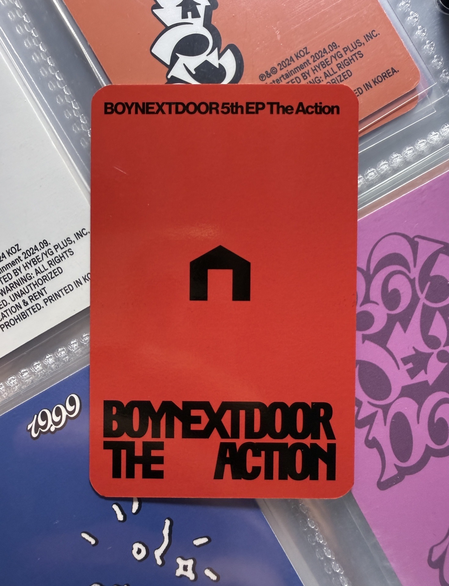 ✴️ The Action oy 特典卡 朴成淏