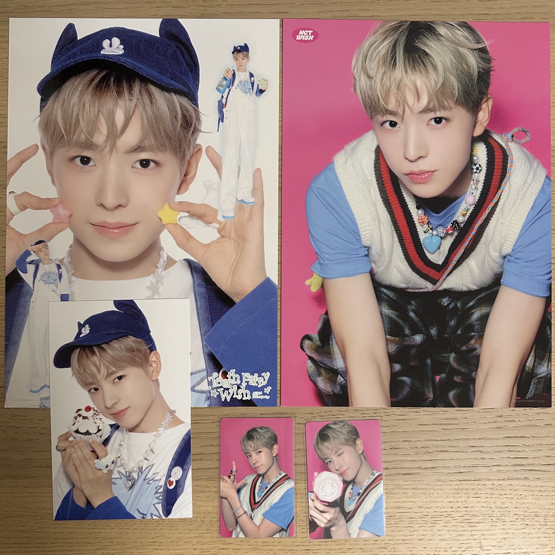 NCT WISH 2026年曆 Yushi wvs特典 無自拍