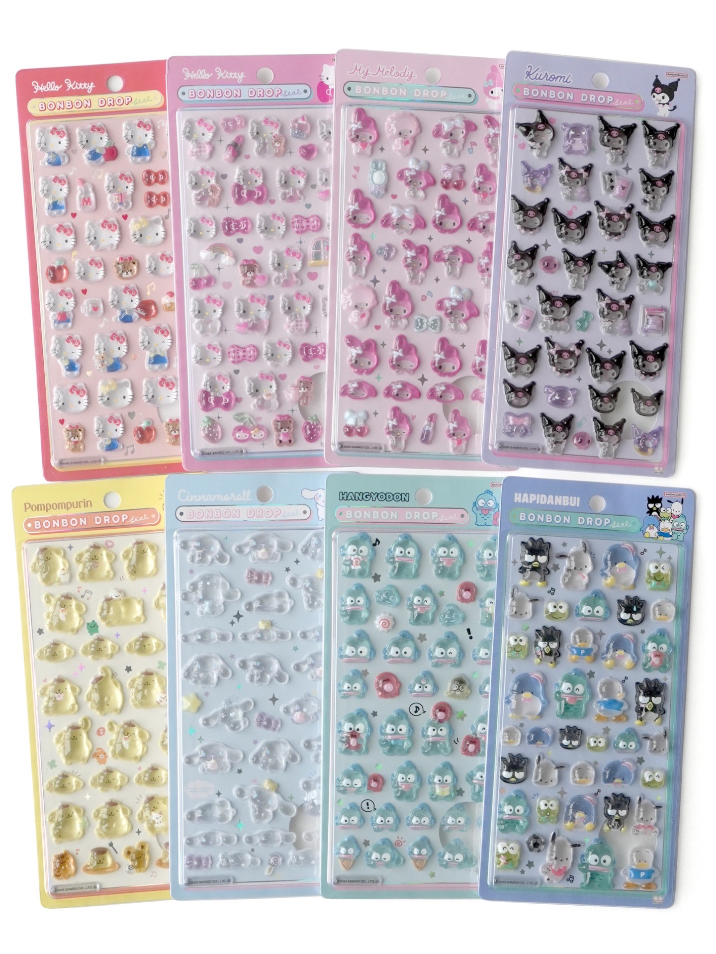 bonbon立體果凍貼紙
