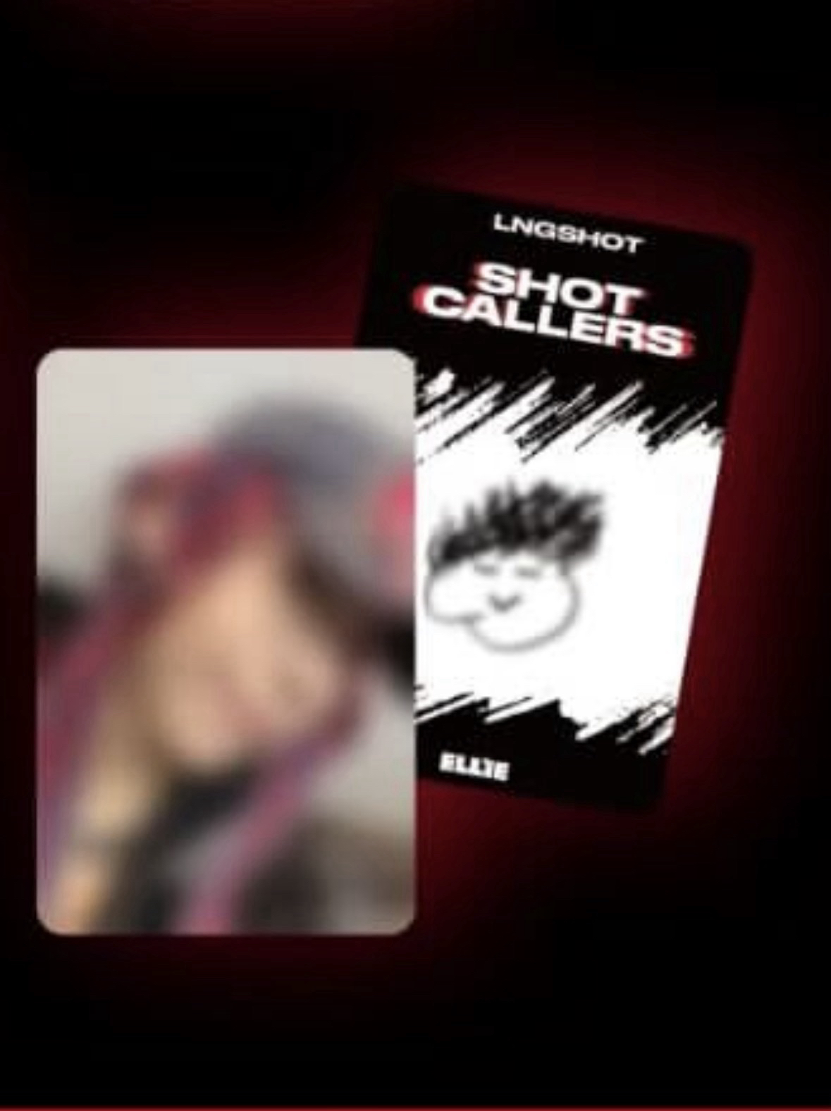 ellie金栗 卡背很像佩佩豬的那張