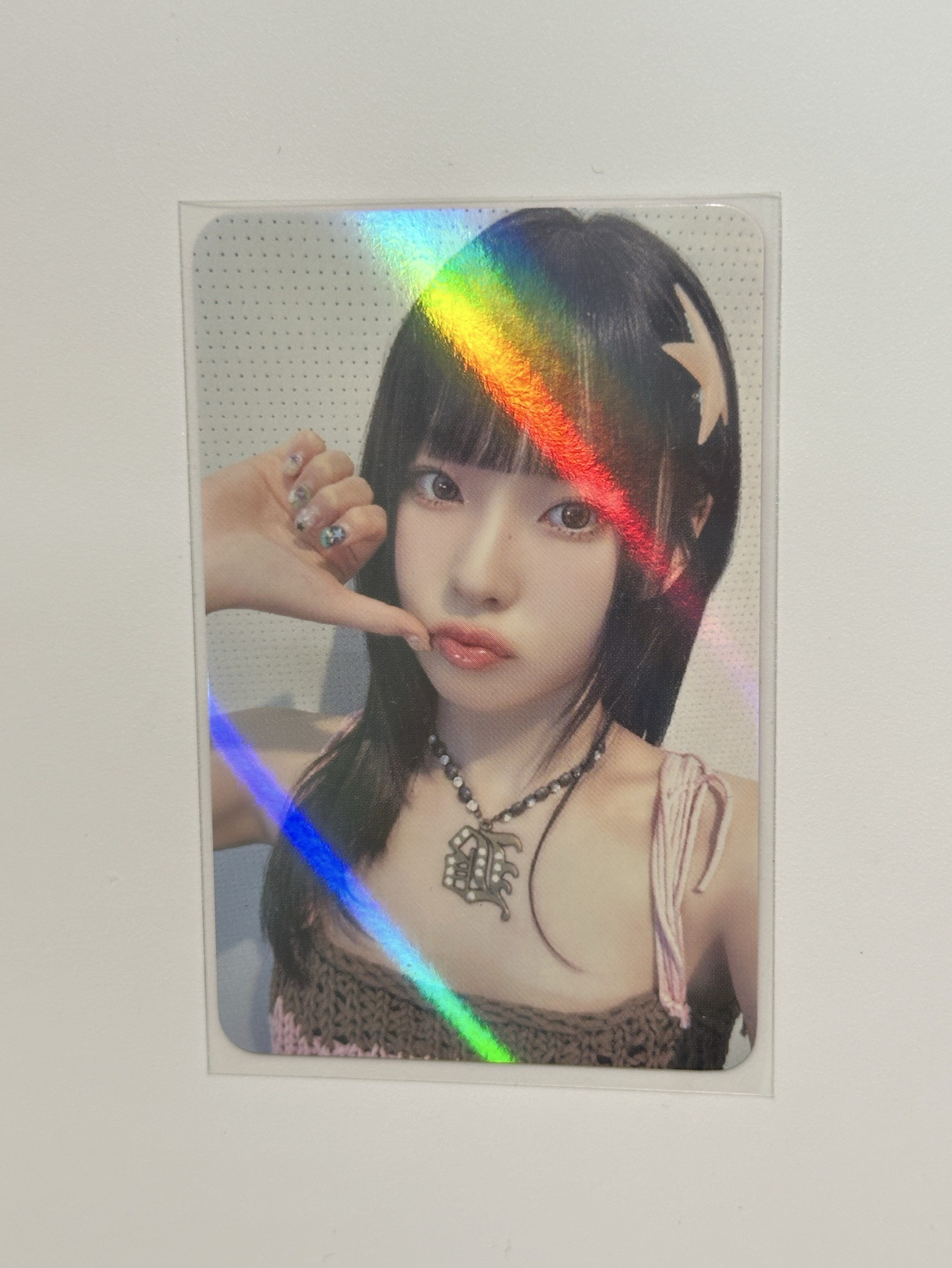 NMIXX ms 1.0 幸運卡 拇指愛心圭