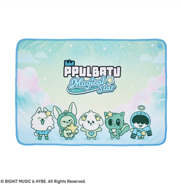 ✨B賞彩色毛毯✨TXT 角巴兔 一番賞