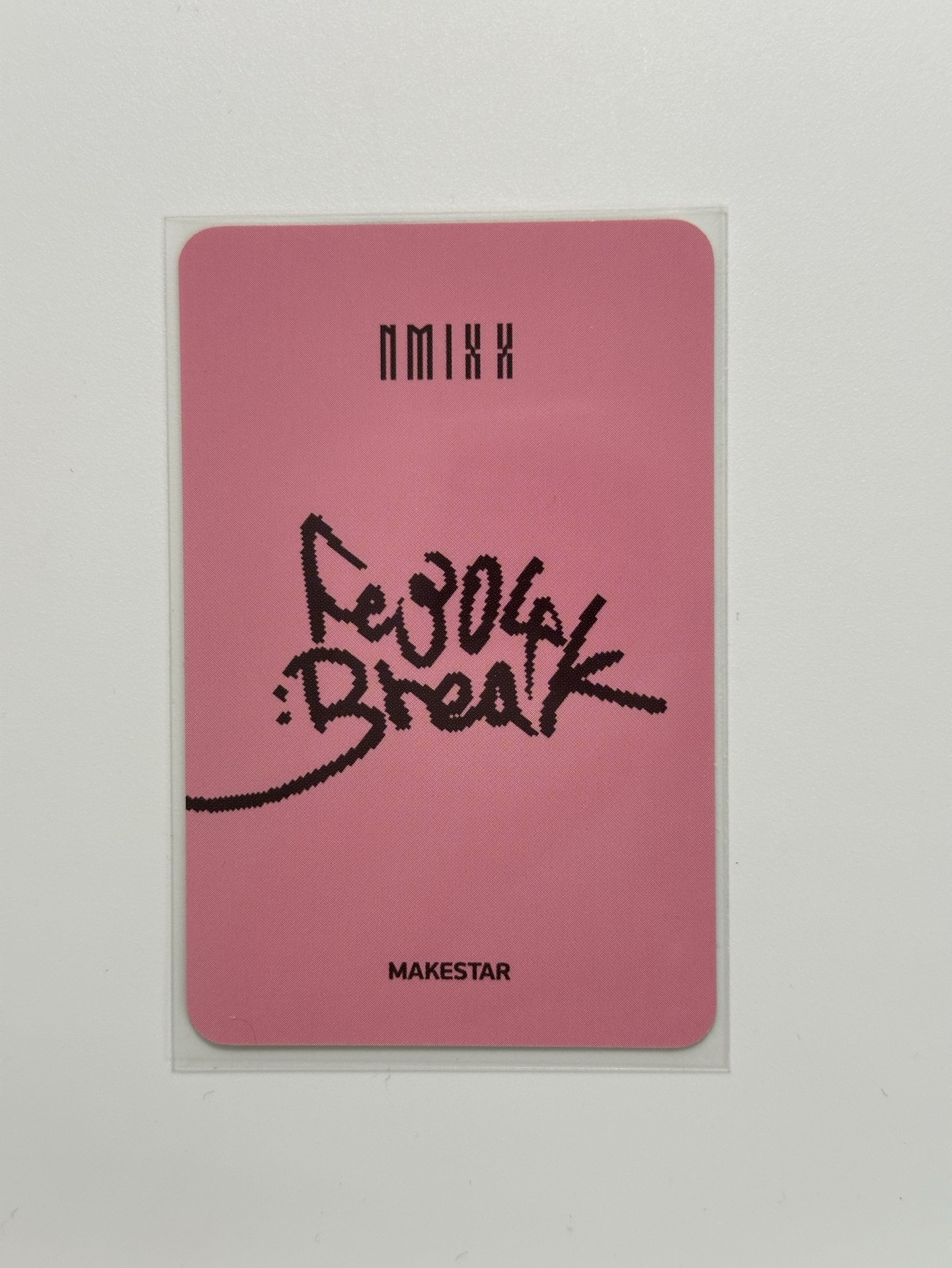 NMIXX ms 1.0 幸運卡 拇指愛心圭