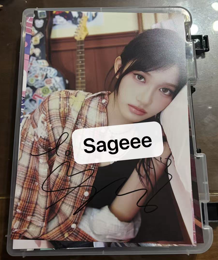 李瑞 Be Alright 專輯 初回限定V盤 親筆簽名To簽海報