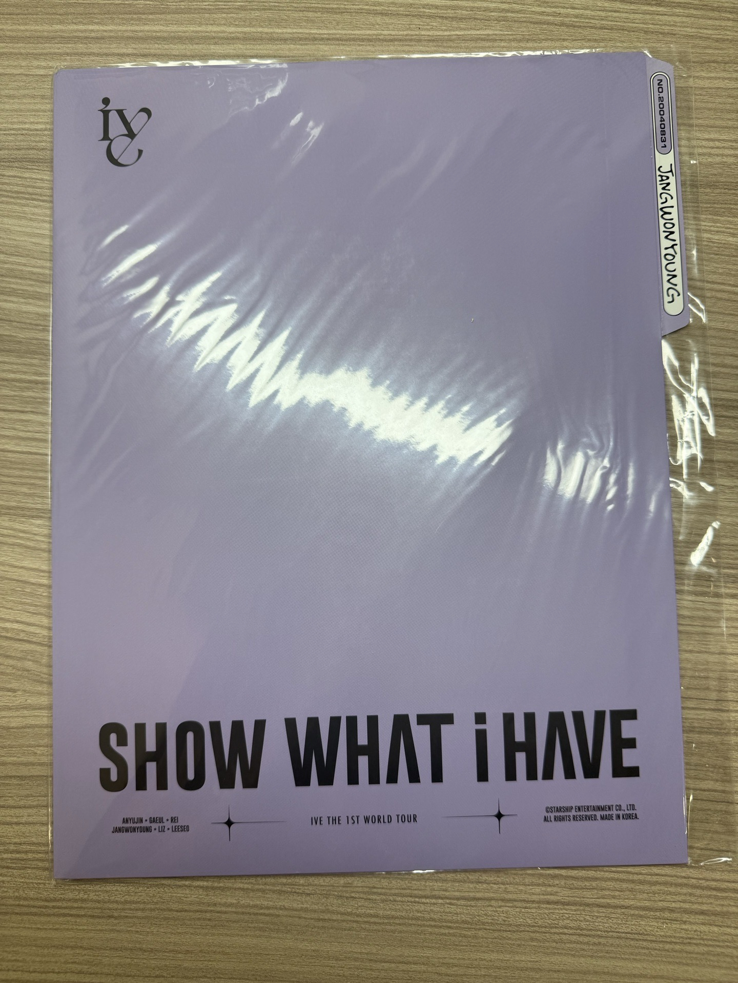 一巡周邊照片組 員 全新未拆