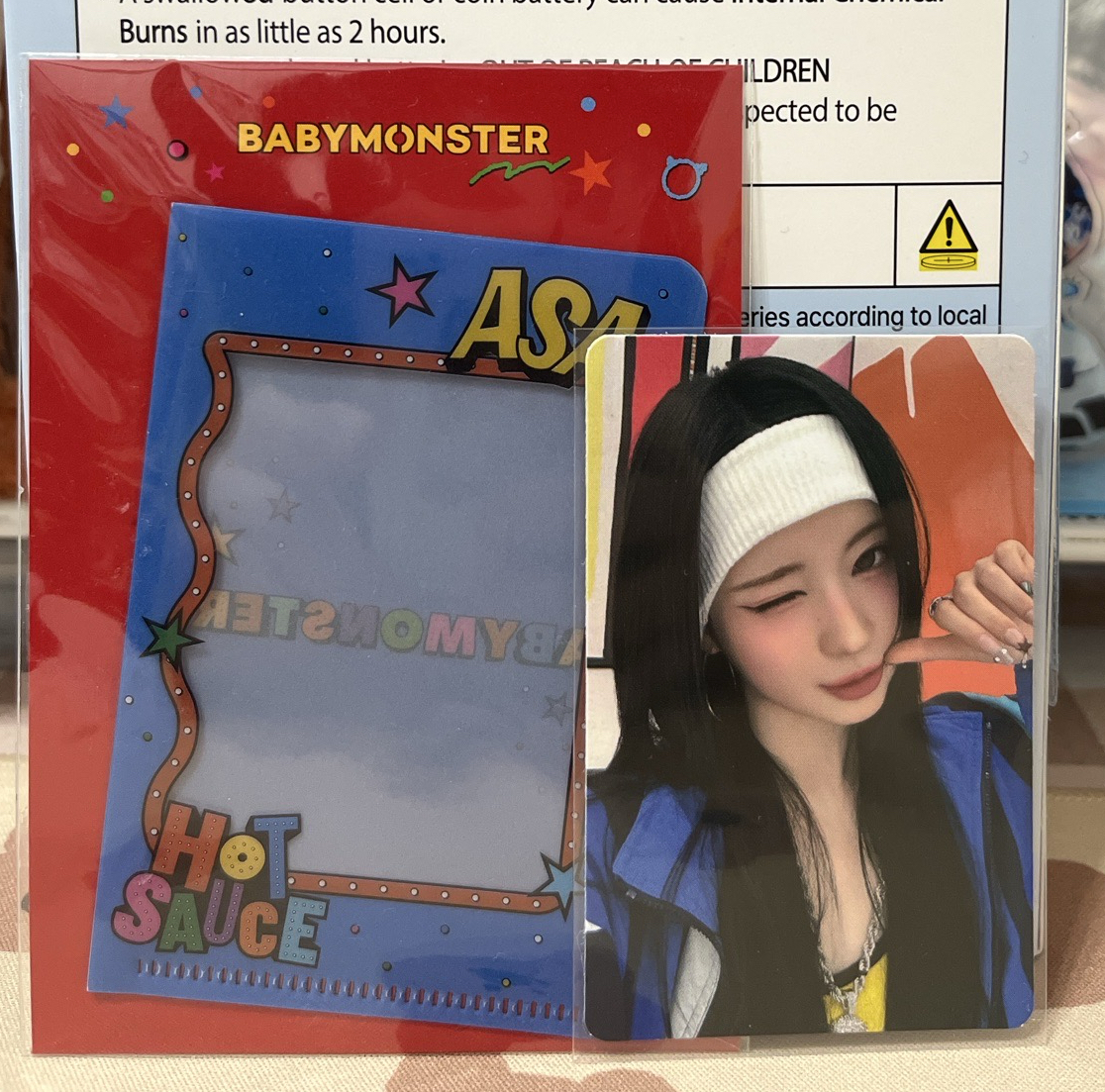 甜辣醬ASA L型資料夾卡