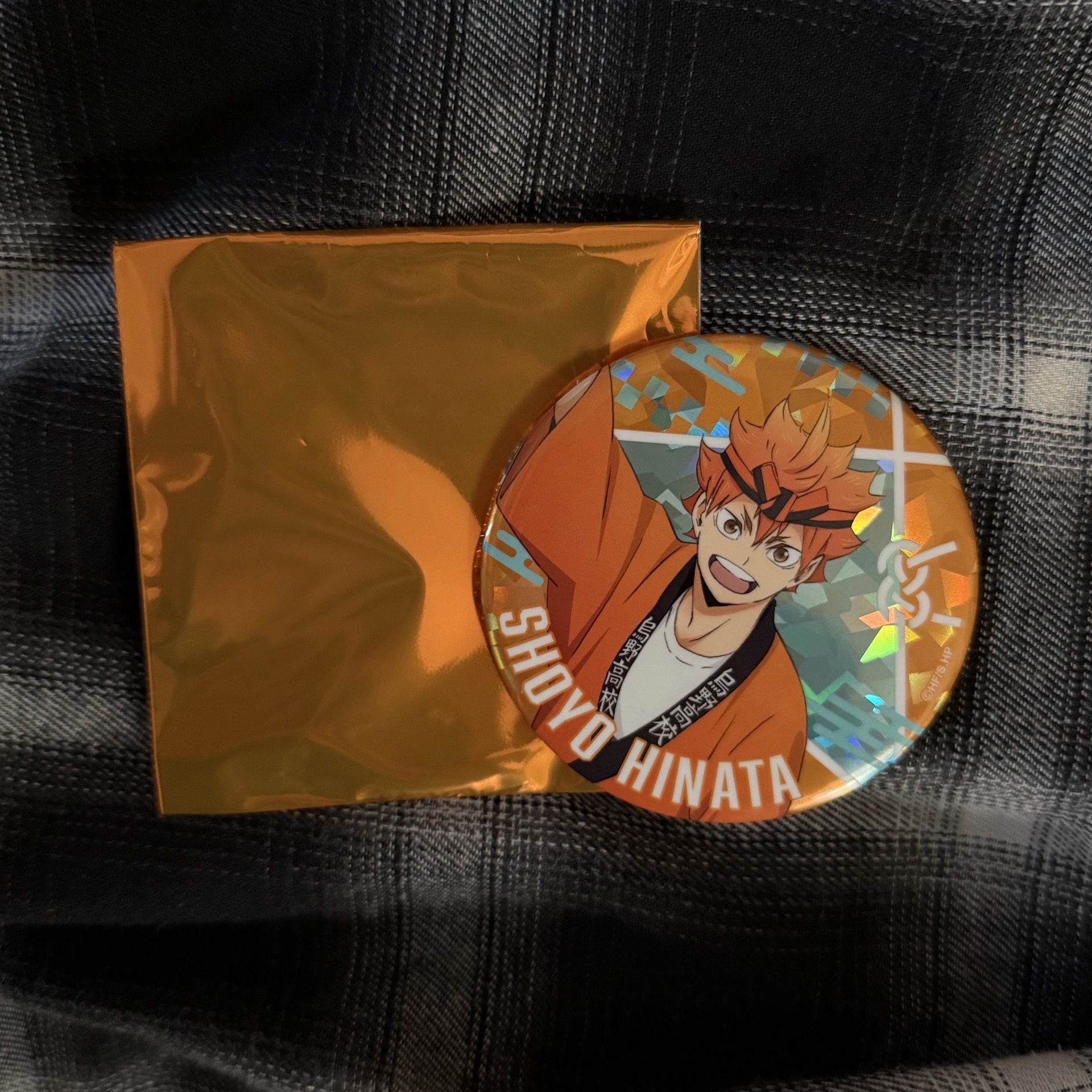 現貨 排球少年 排球週 日向 徽章 雀踊ver.