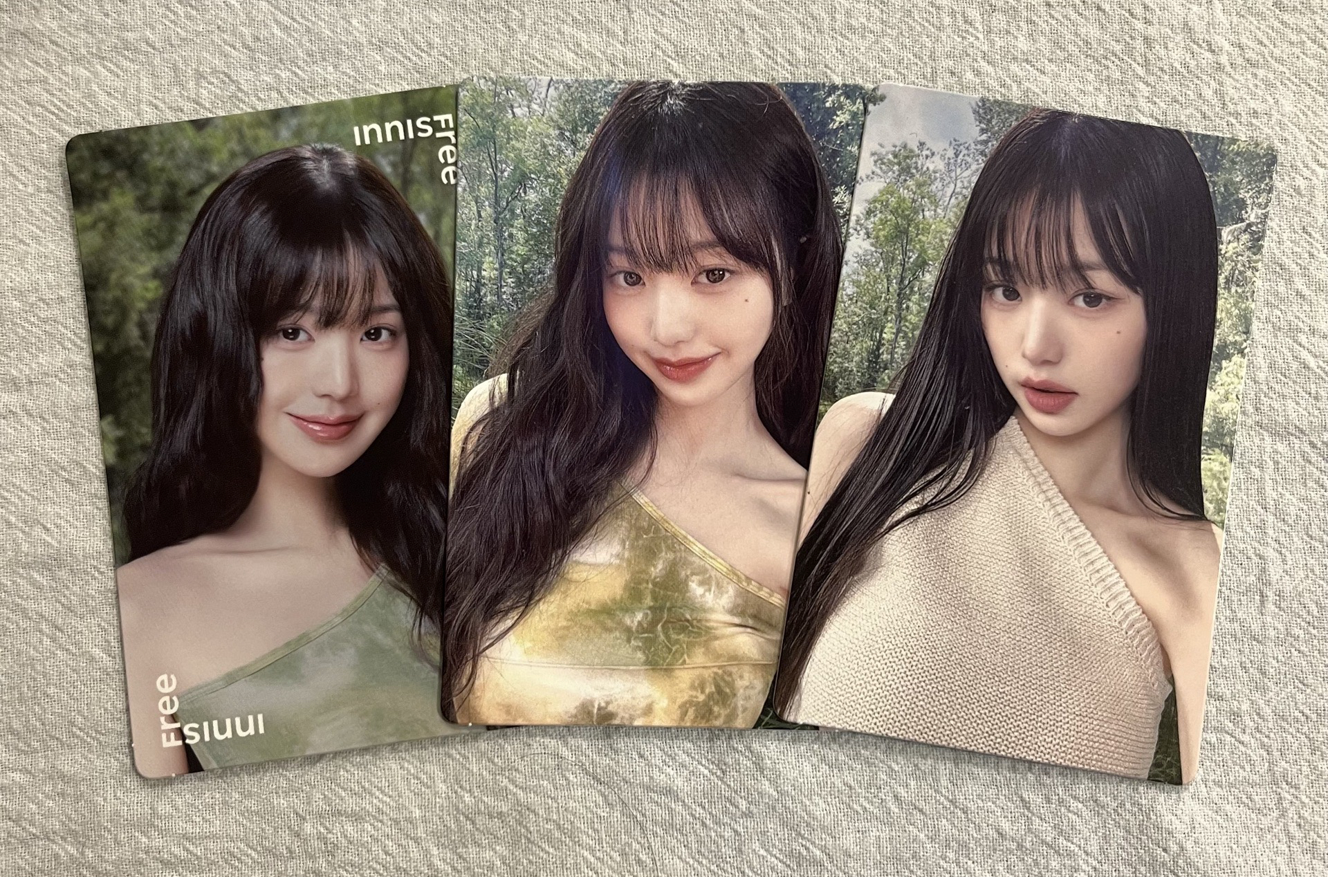 🌵員瑛 INNISFREE 代言小卡