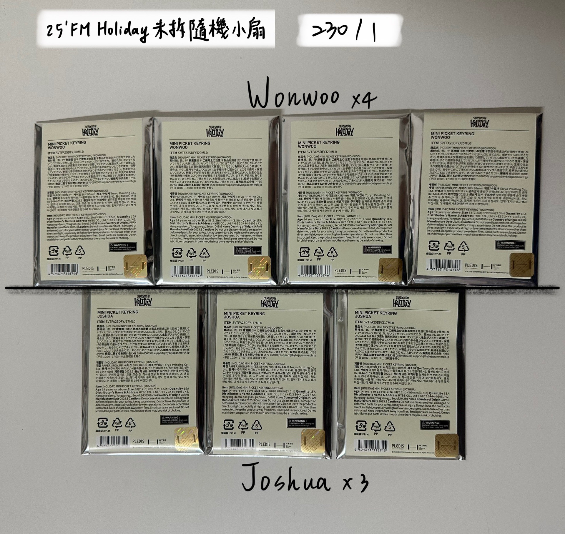 25’FM Holiday小扇-Joshua