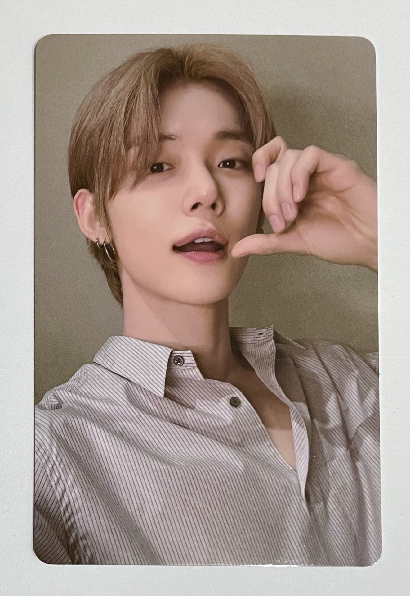 TXT 然竣NO LABELS愛豆驛站2.0簽售卡