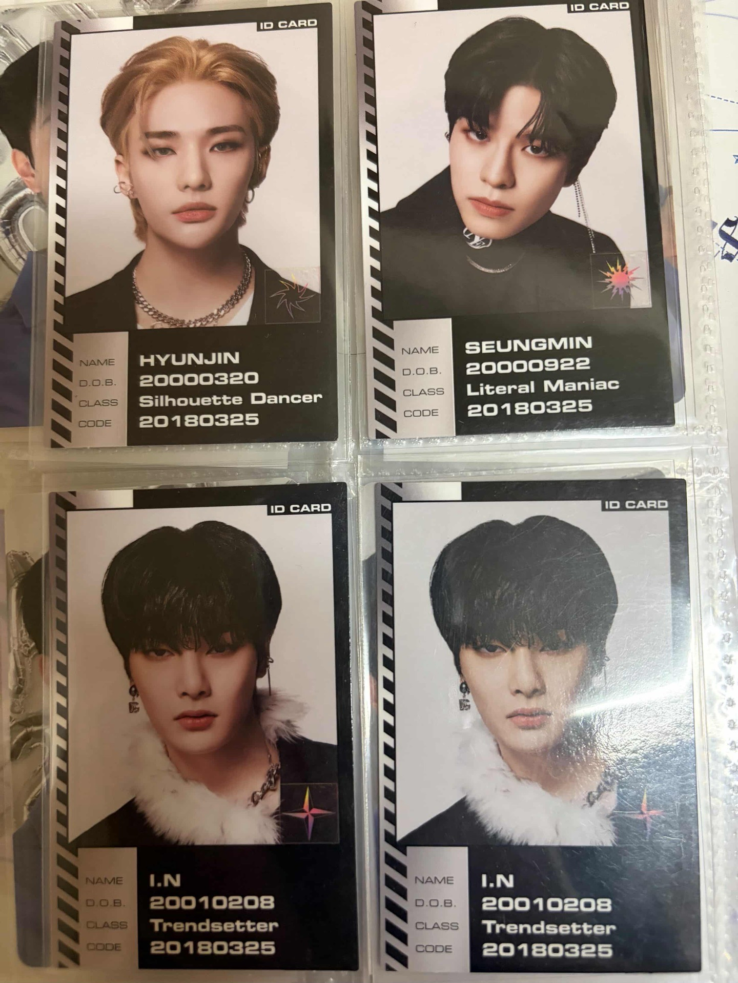 ODDINARY 專輯卡 ID卡 辰 玟 寅