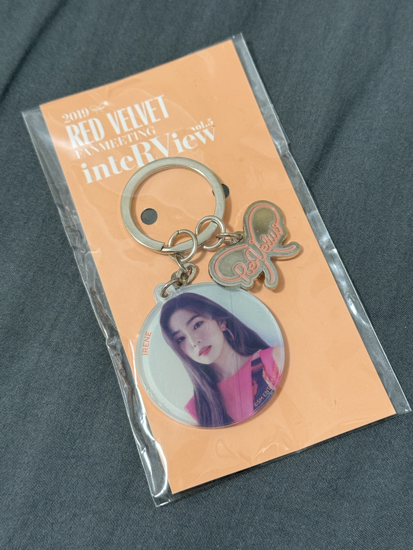 現貨/ Red Velvet 2019粉絲見面會周邊鑰匙圈 IRENE