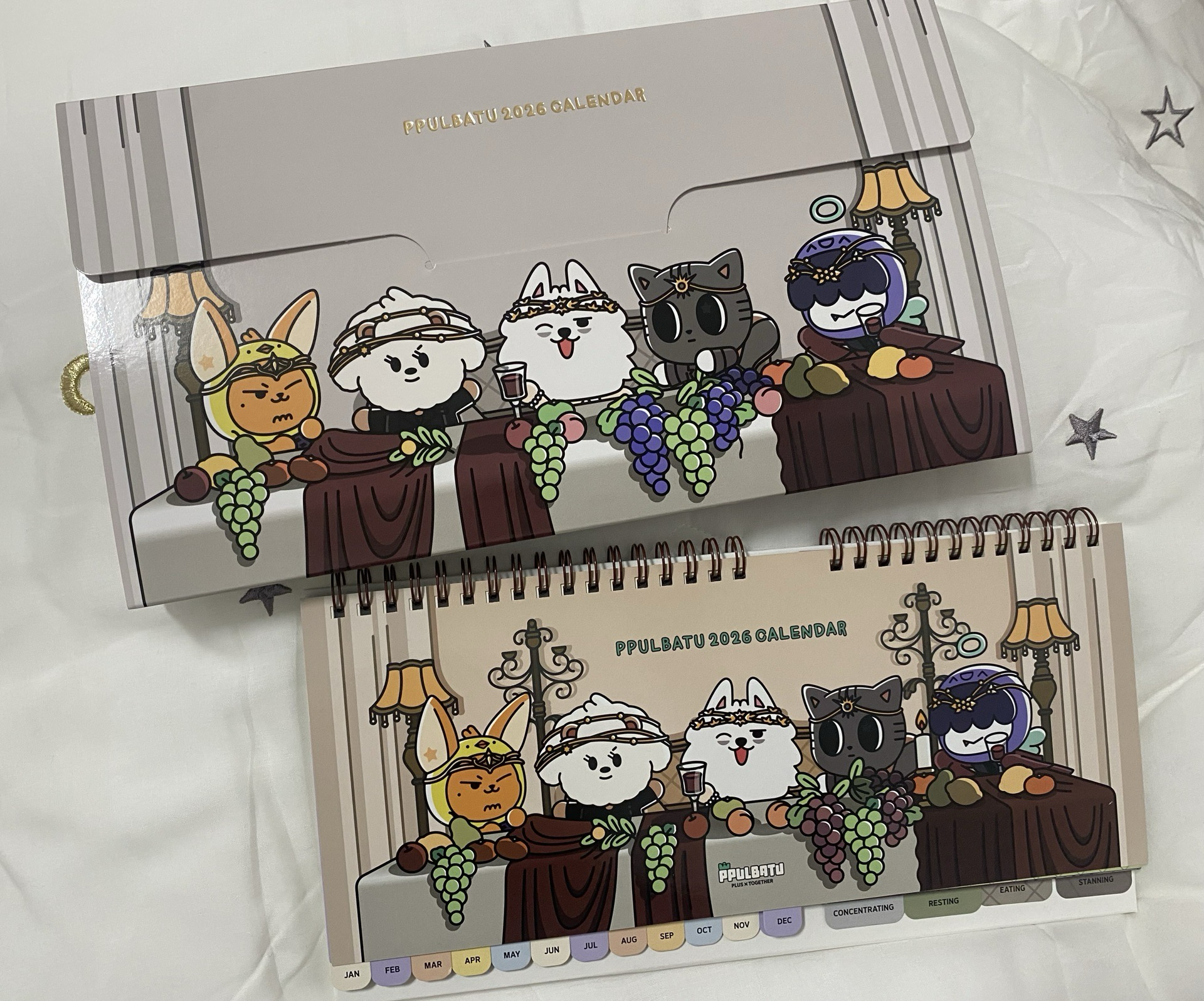 角巴兔 2026 年曆 台曆